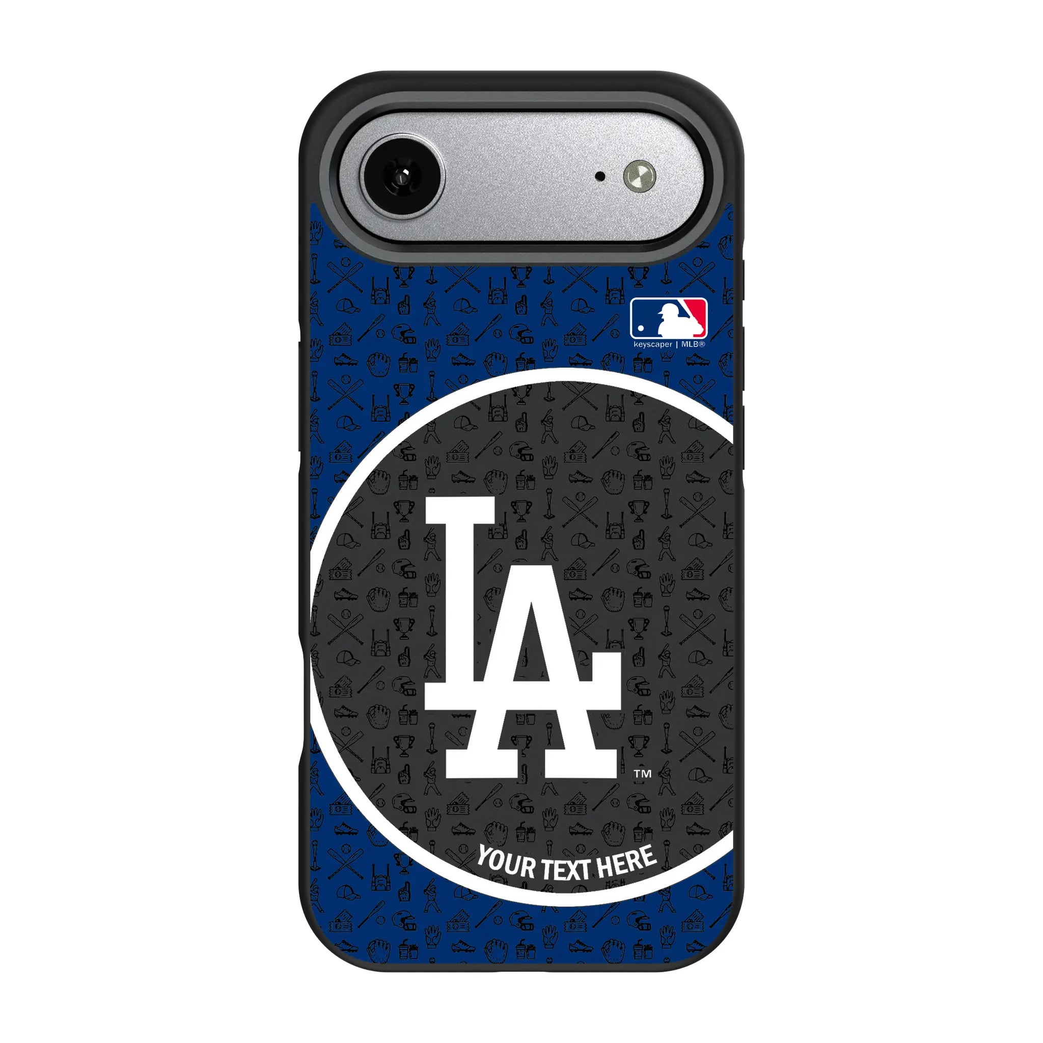 LA Dodgers Personalized Circle iPhone Bump Phone Case for Apple iPhone#Device_iPhone Air
