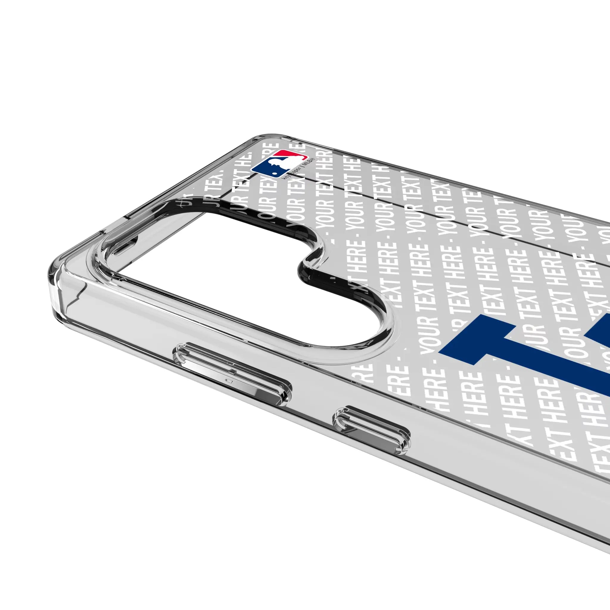 LA Dodgers Personalized EndZone Plus Galaxy Clear Phone Case for Samsung Galaxy - Detail#Device_Galaxy S25 Ultra