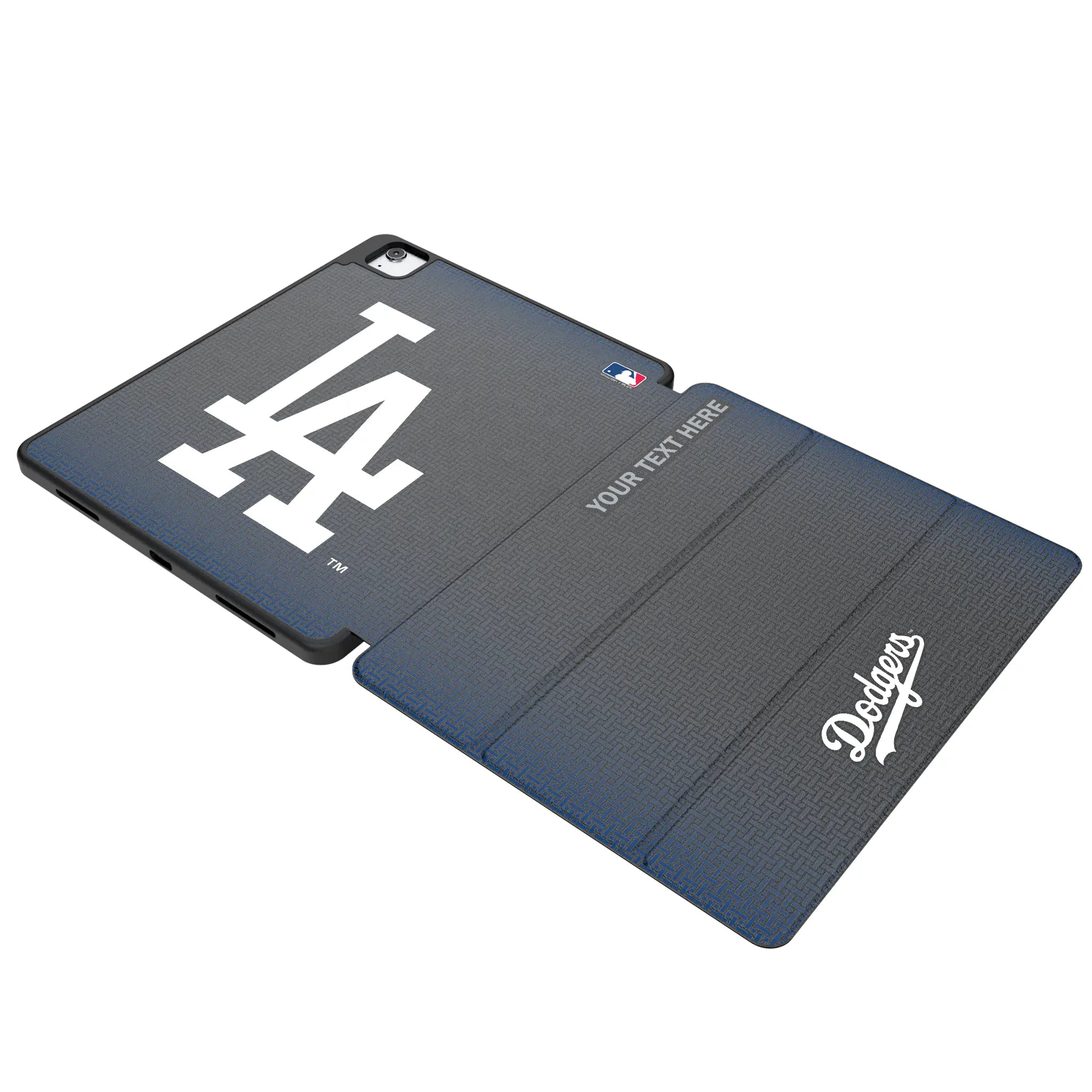 LA Dodgers Personalized Linen iPad Tablet Case for Apple iPad