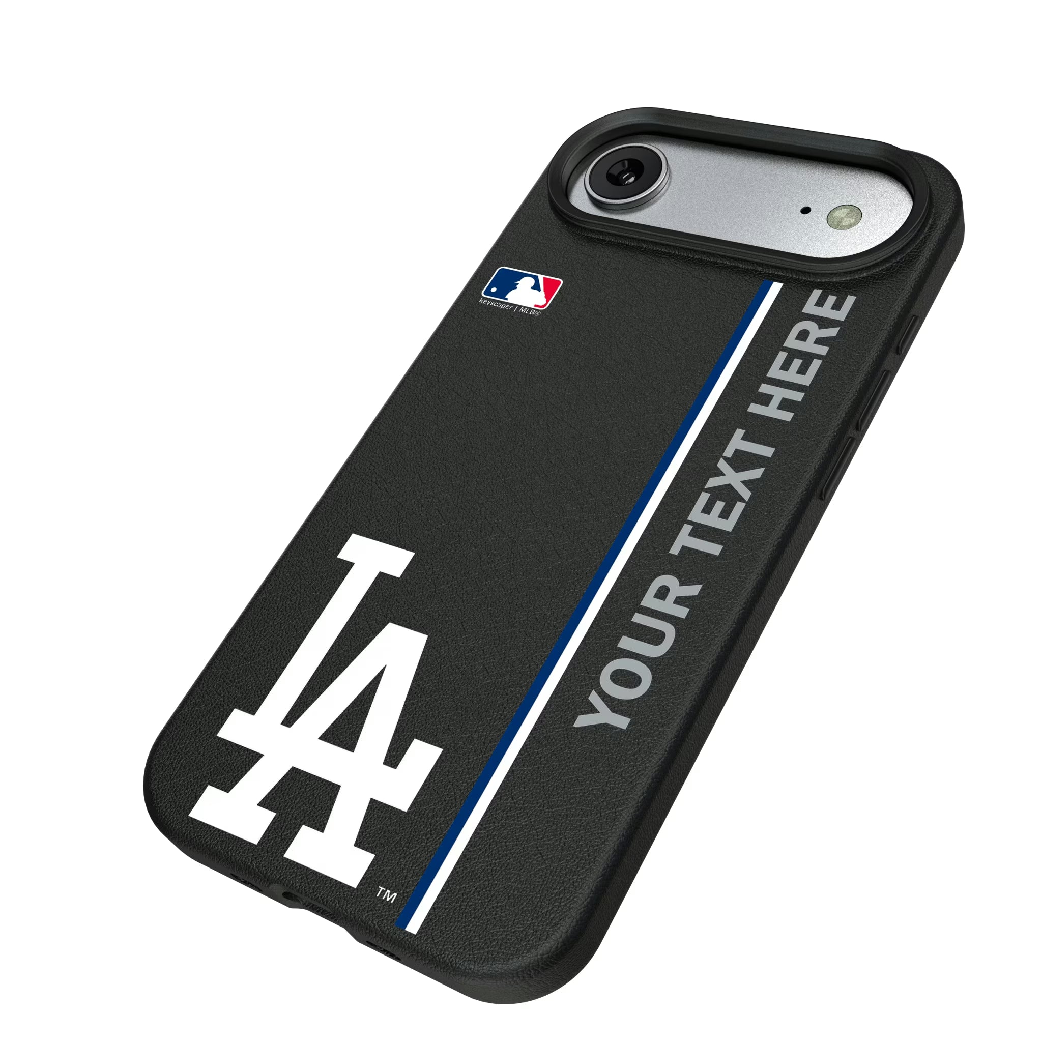 LA Dodgers Personalized Sidebard iPhone MagSafe Compatible Phone Case for Apple iPhone - Isometric View#Device_iPhone Air