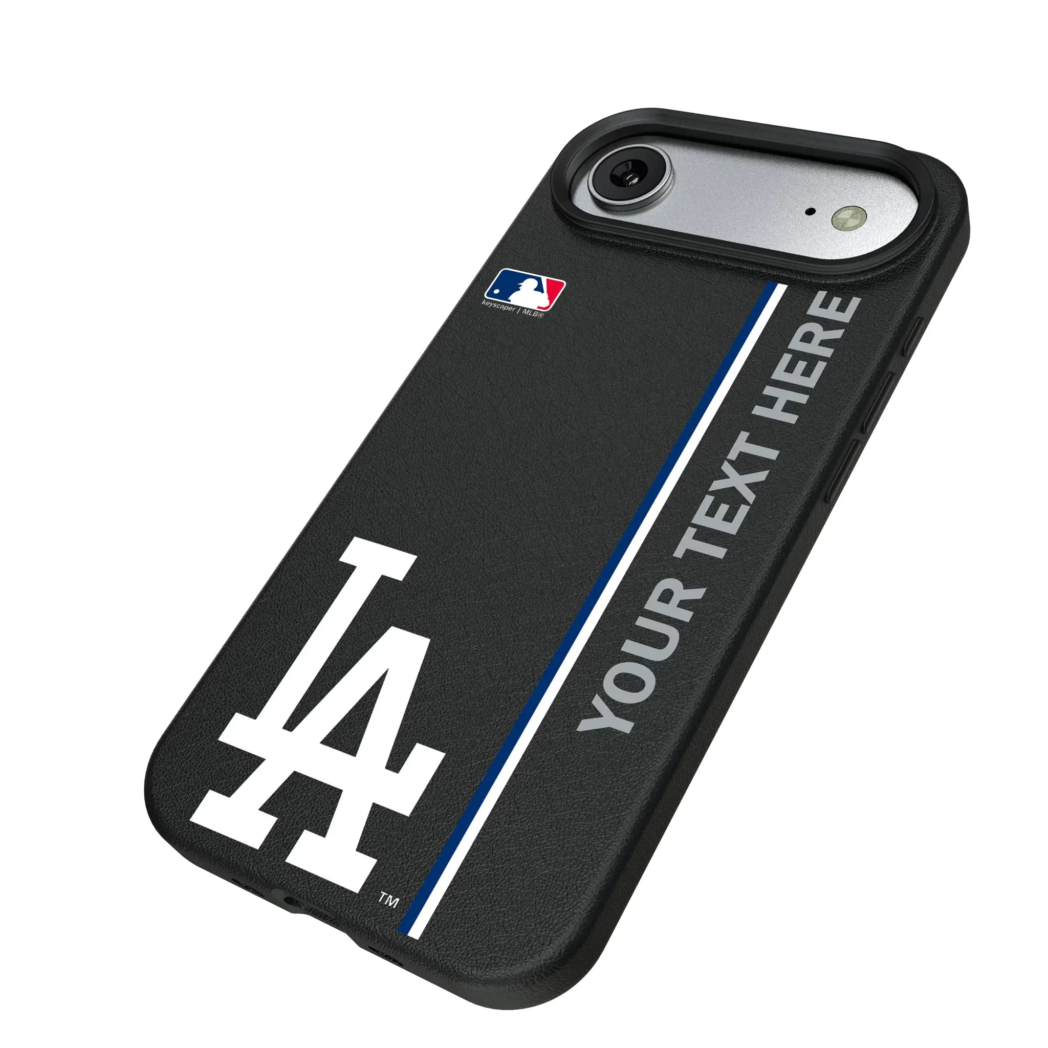 LA Dodgers Personalized Sidebard iPhone MagSafe Compatible Phone Case for Apple iPhone - Isometric View#Device_iPhone Air