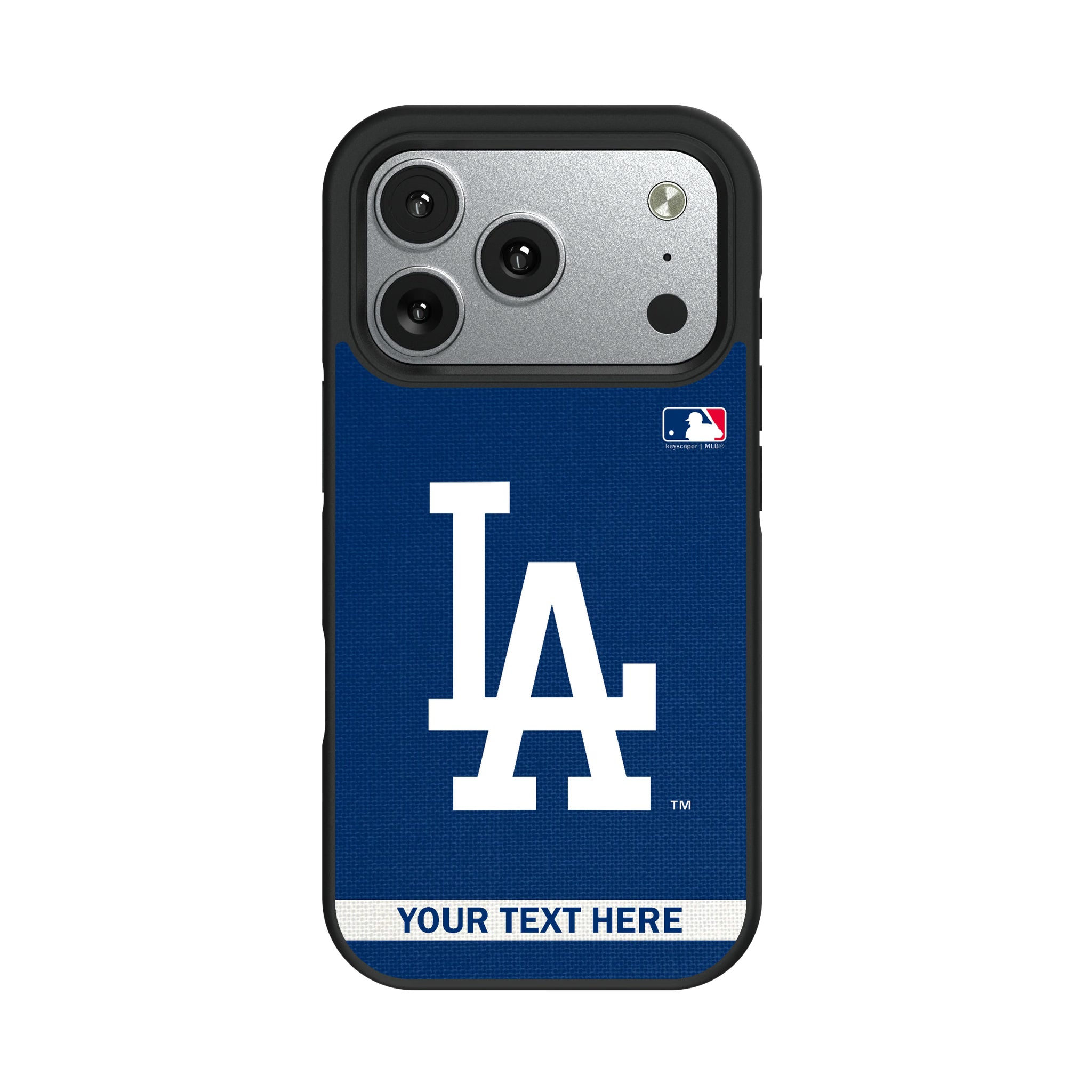 LA Dodgers Personalized Stripe iPhone Bump Phone Case for Apple iPhone#Device_iPhone 17 Pro