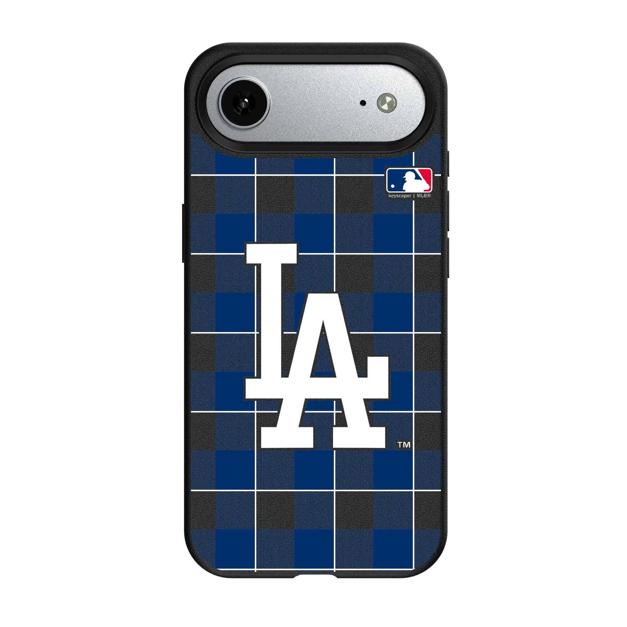 LA Dodgers Plaid iPhone MagSafe Compatible Phone Case for Apple iPhone#Device_iPhone Air