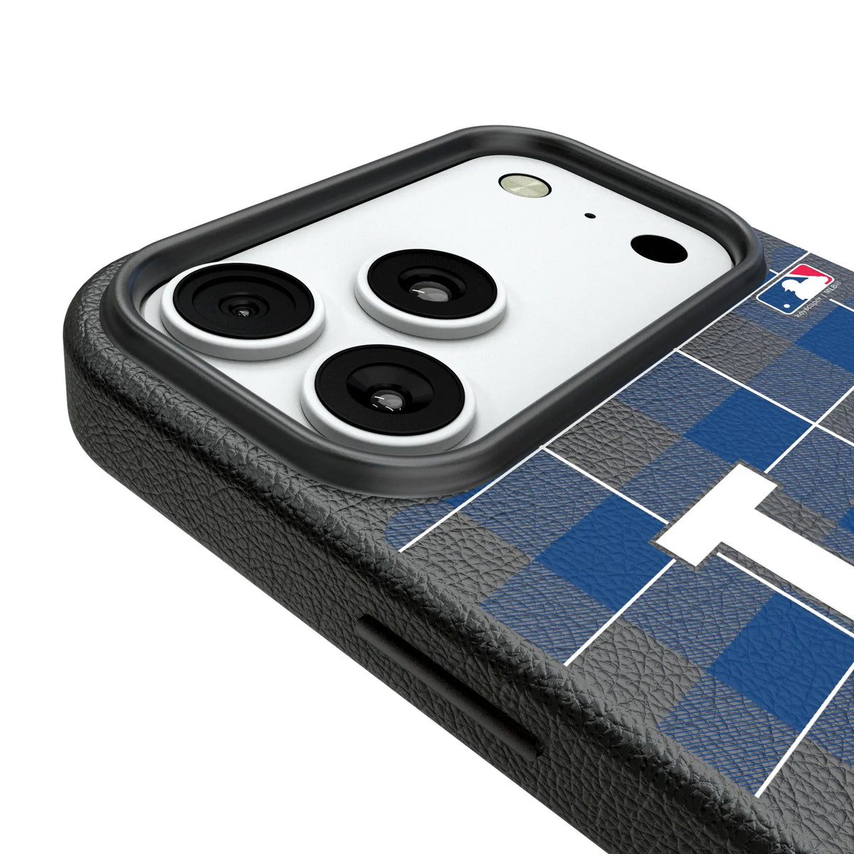 LA Dodgers Plaid iPhone MagSafe Compatible Phone Case for Apple iPhone - Detail#Device_iPhone 18 Pro Max