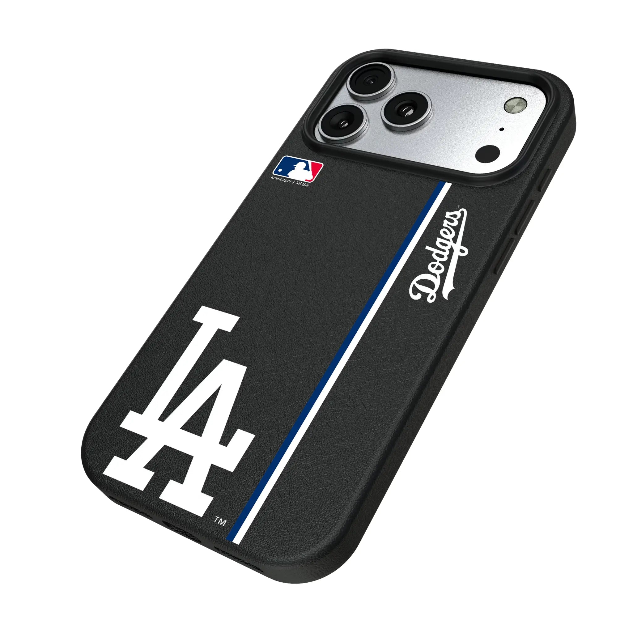LA Dodgers Sidebar iPhone MagSafe Compatible Phone Case for Apple iPhone - Isometric View#Device_iPhone 17 Pro Max