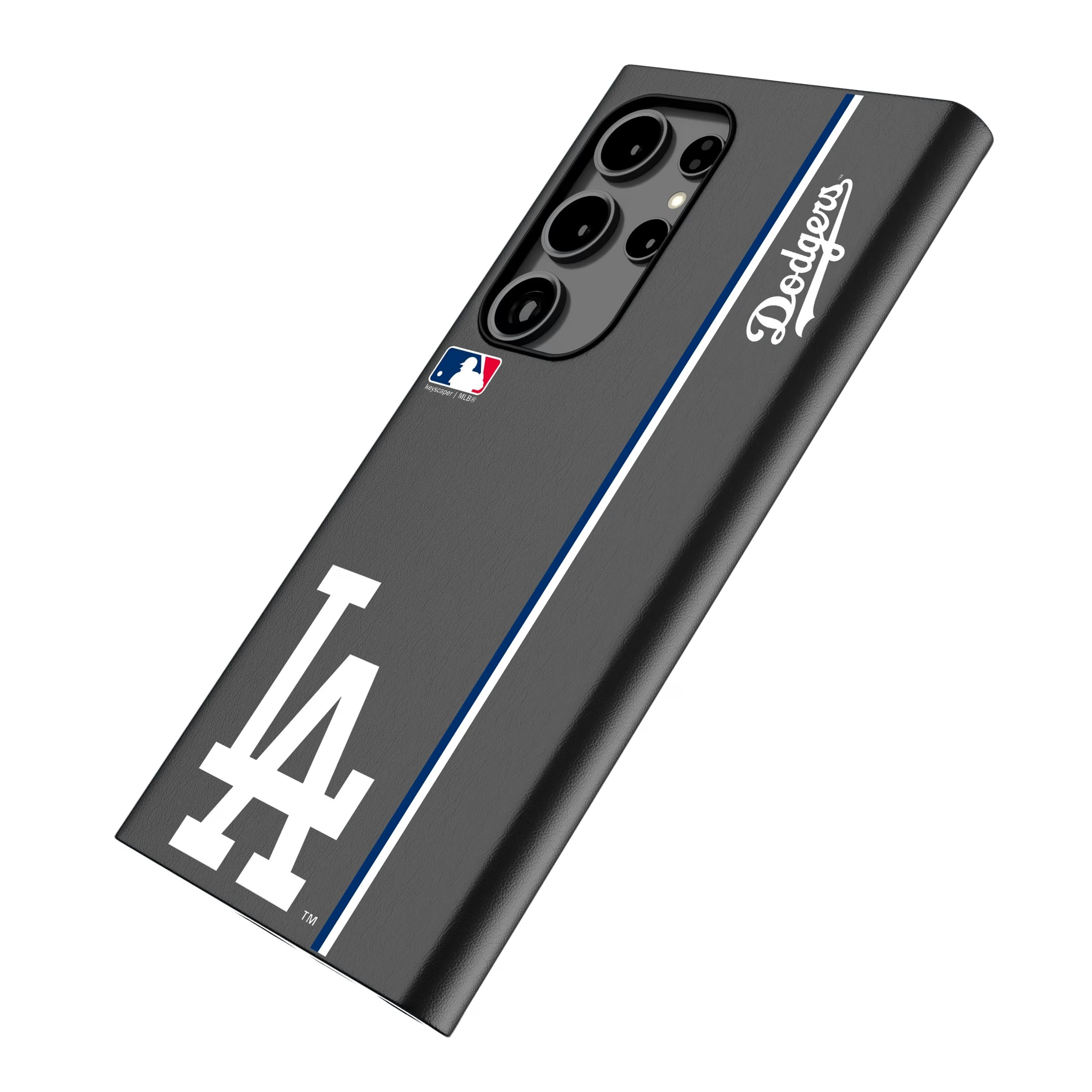 LA Dodgers Sidebar Galaxy MagSafe Compatible Phone Case for Samsung Galaxy - Isometric View