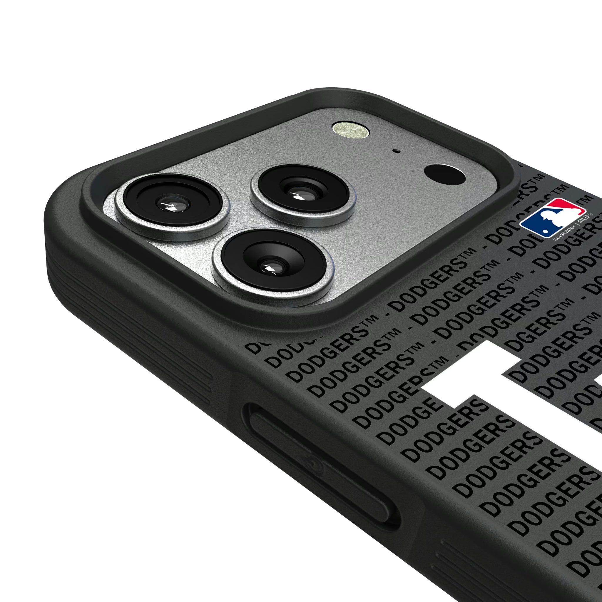 LA Dodgers Text Backdrop iPhone Bump Phone Case for Apple iPhone - Detail#Device_iPhone 17 Pro
