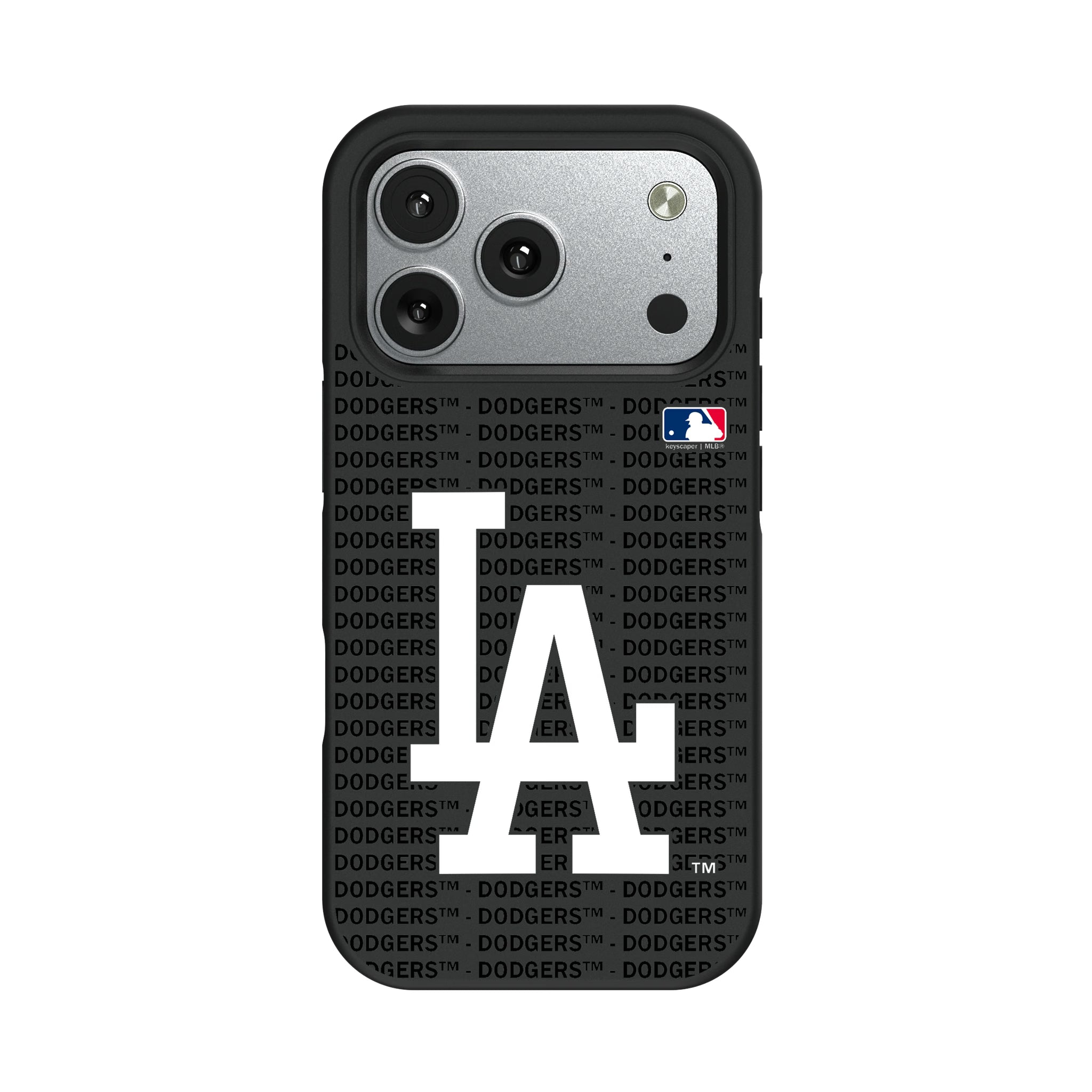 LA Dodgers Text Backdrop iPhone Bump Phone Case for Apple iPhone#Device_iPhone 17 Pro