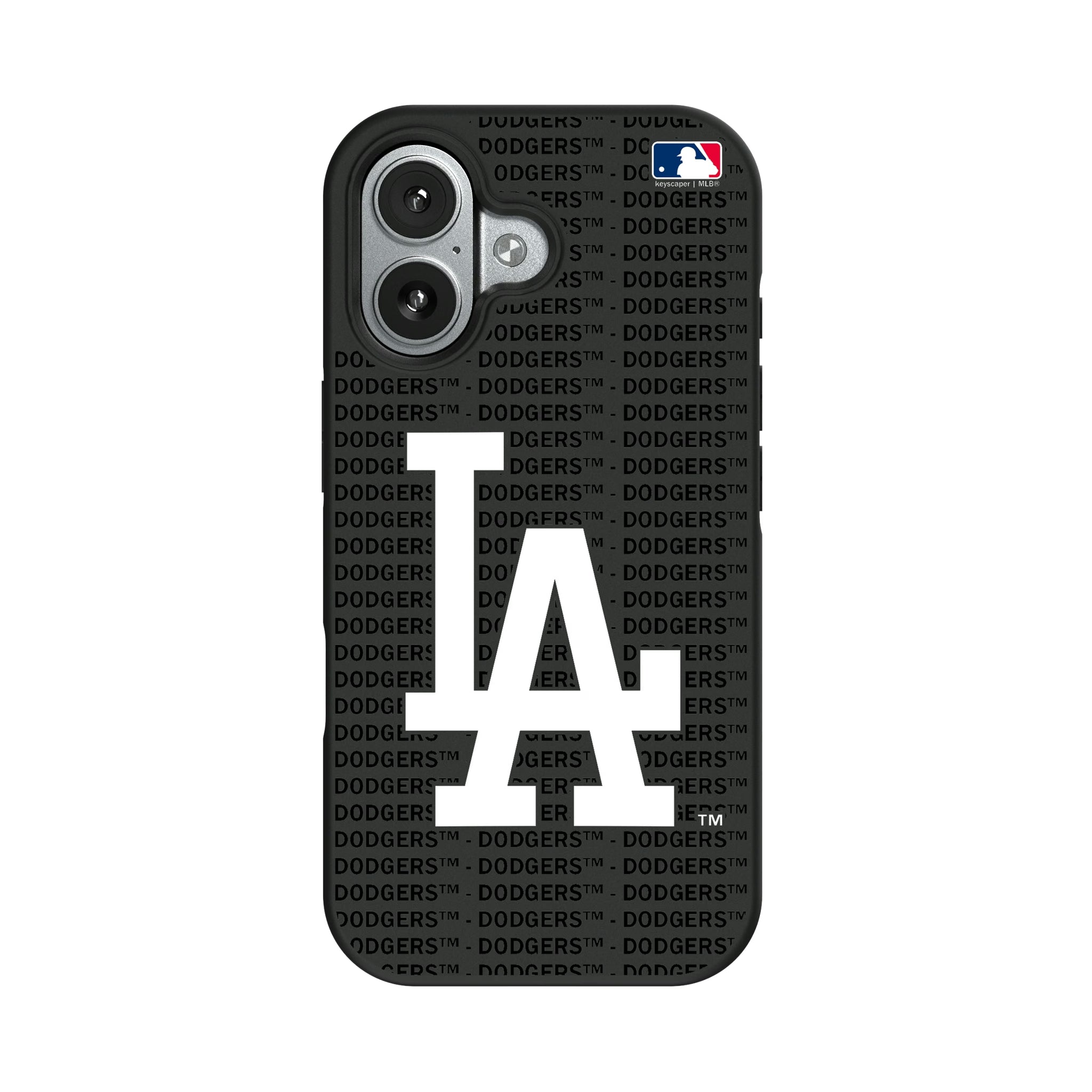 LA Dodgers Text Backdrop iPhone Bump Phone Case for Apple iPhone#Device_iPhone 17