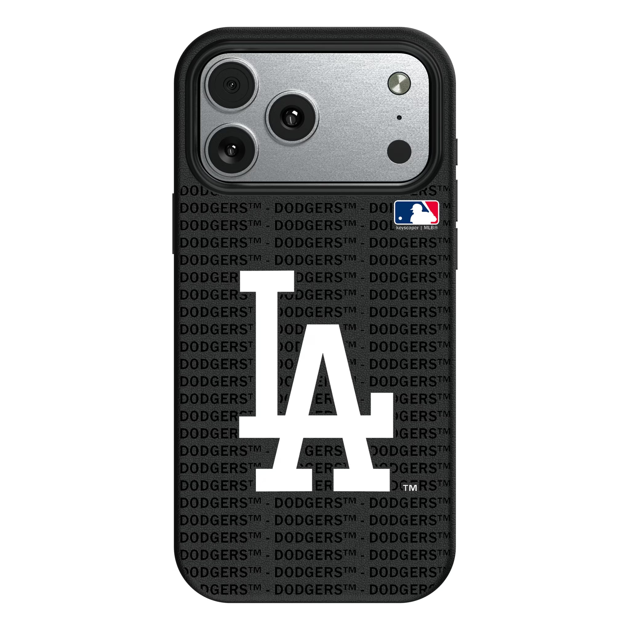 LA Dodgers Text Backdrop iPhone MagSafe Compatible Phone Case for Apple iPhone#Device_iPhone 17 Pro Max
