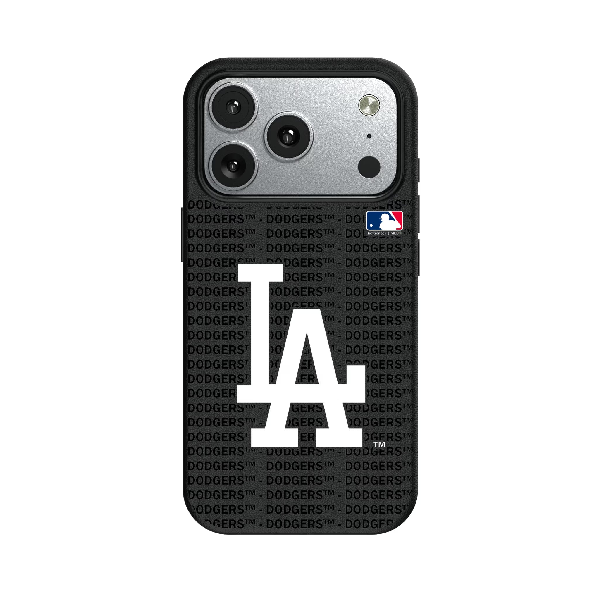 LA Dodgers Text Backdrop iPhone MagSafe Compatible Phone Case for Apple iPhone#Device_iPhone 17 Pro