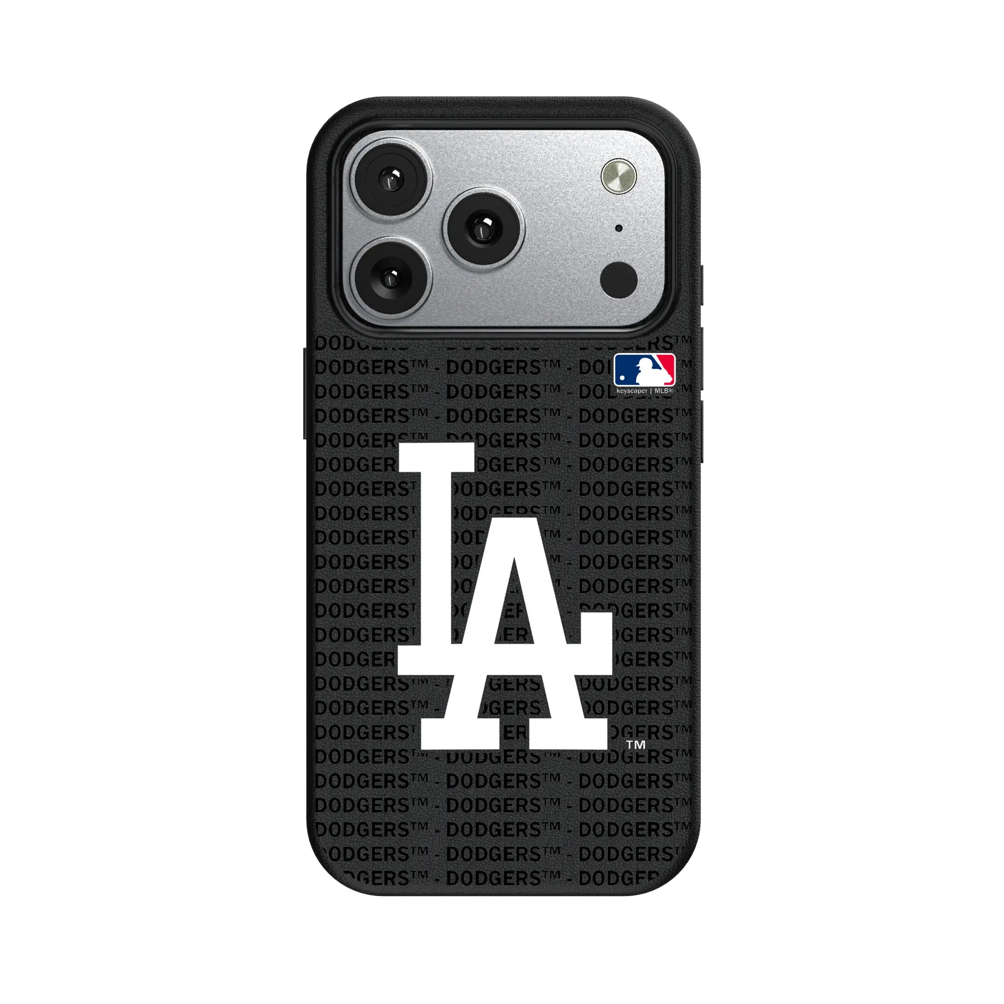 LA Dodgers Text Backdrop iPhone MagSafe Compatible Phone Case for Apple iPhone#Device_iPhone 17 Pro