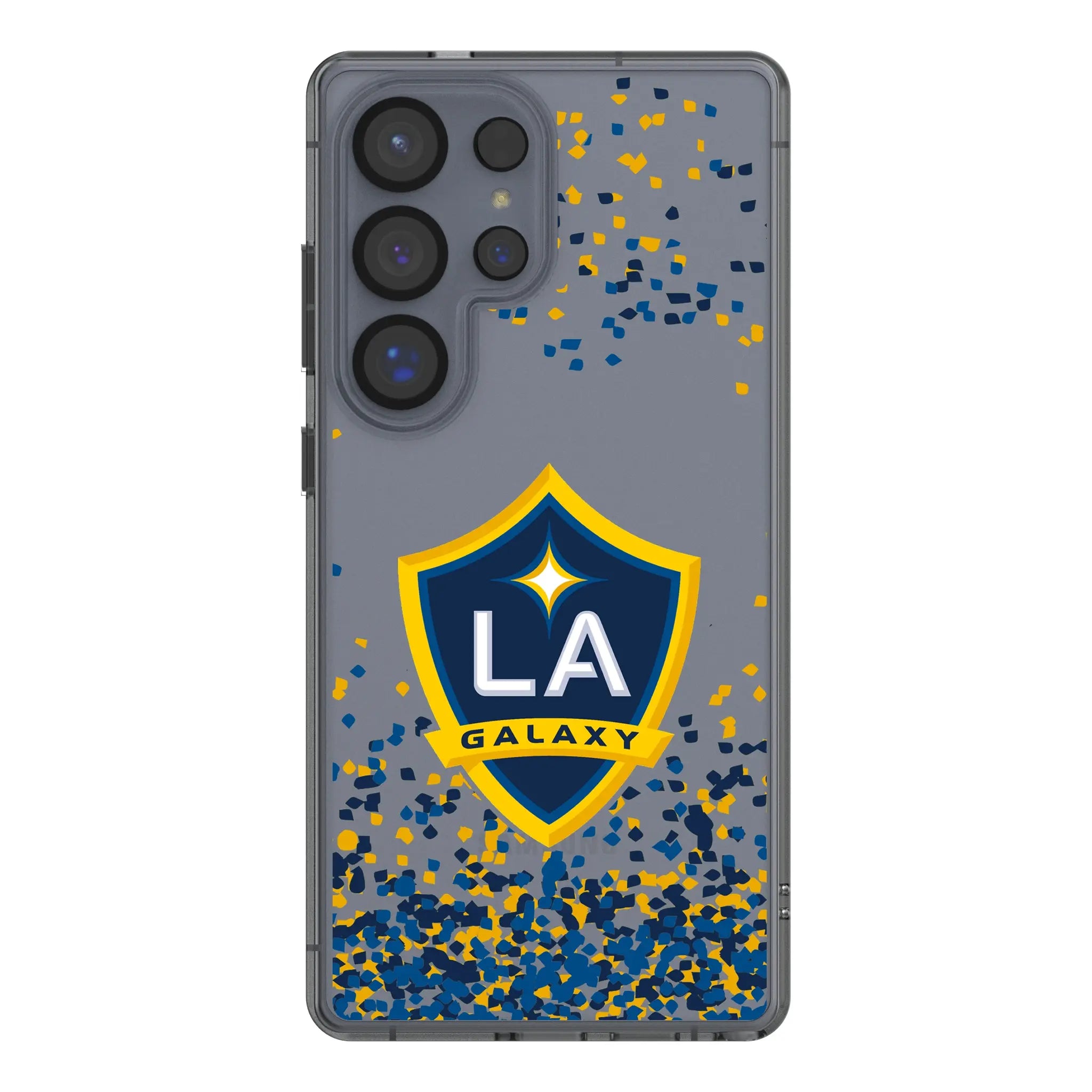 LA Galaxy Confetti Galaxy Clear Phone Case for Samsung Galaxy#Device_Galaxy S25 Ultra