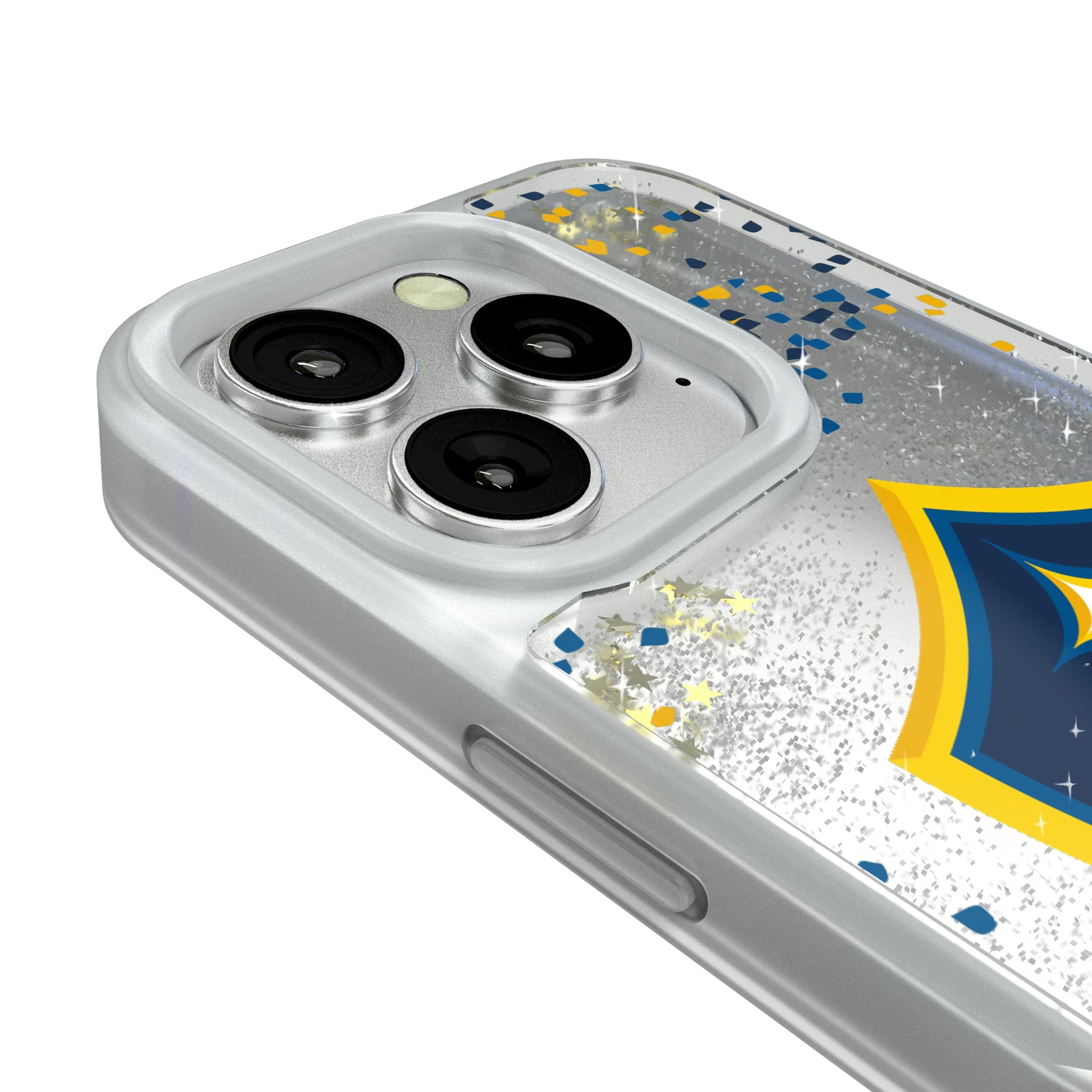 LA Galaxy Confetti iPhone Glitter Phone Case for Apple iPhone - Detail#Device_iPhone 16 Pro