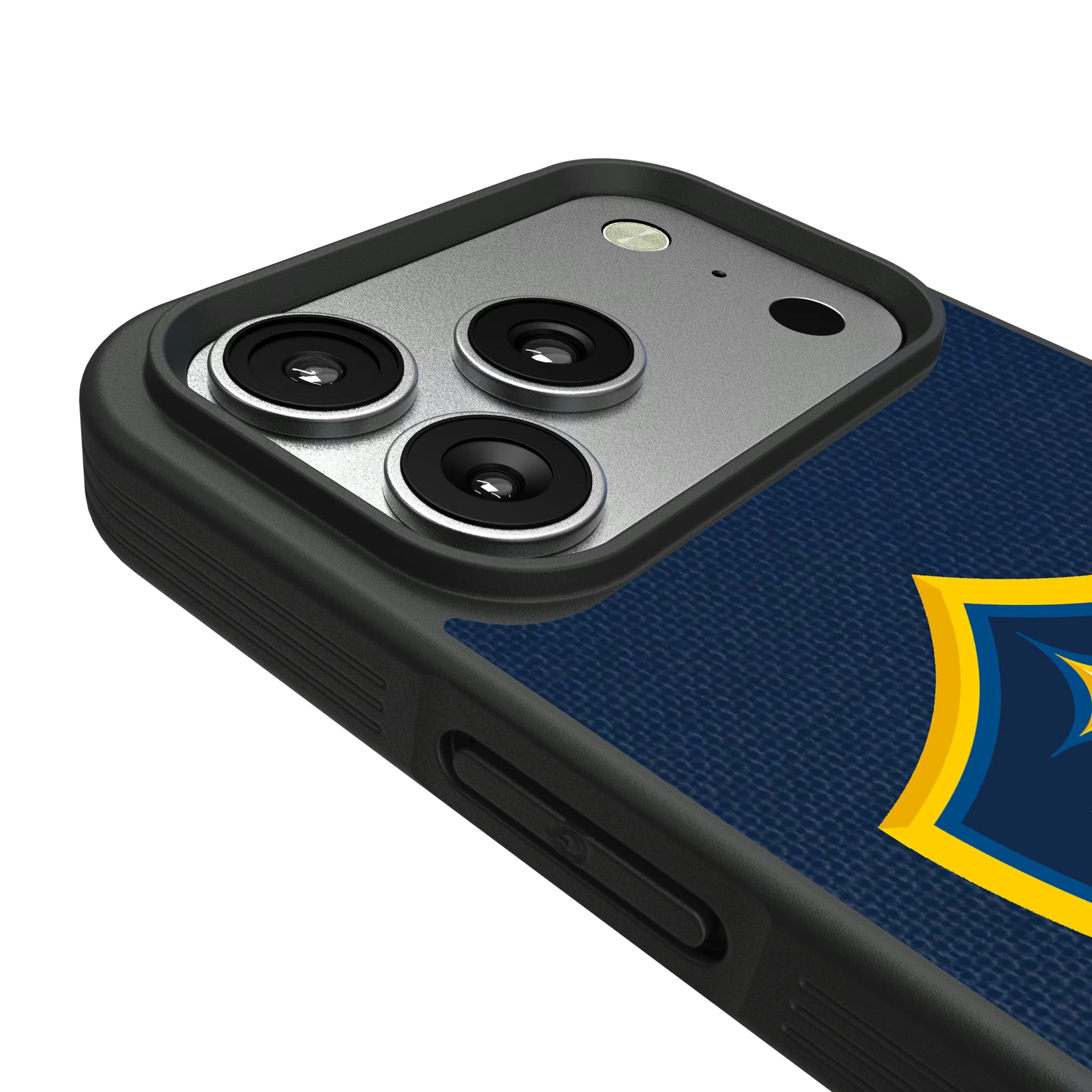 LA Galaxy Diagonal Stripe iPhone Bump Phone Case for Apple iPhone - Detail#Device_iPhone 17 Pro