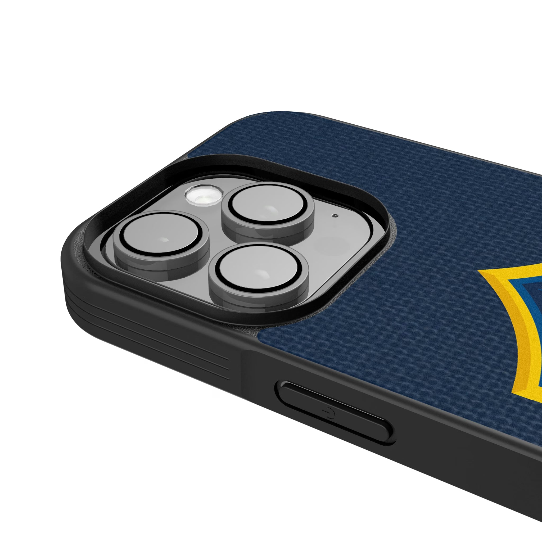 LA Galaxy Diagonal Stripe iPhone Bump Phone Case for Apple iPhone - Detail