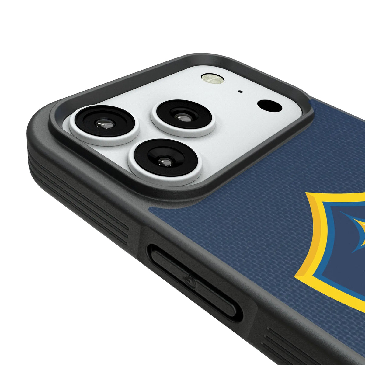 LA Galaxy Diagonal Stripe iPhone Bump Phone Case for Apple iPhone - Detail#Device_iPhone 18 Pro