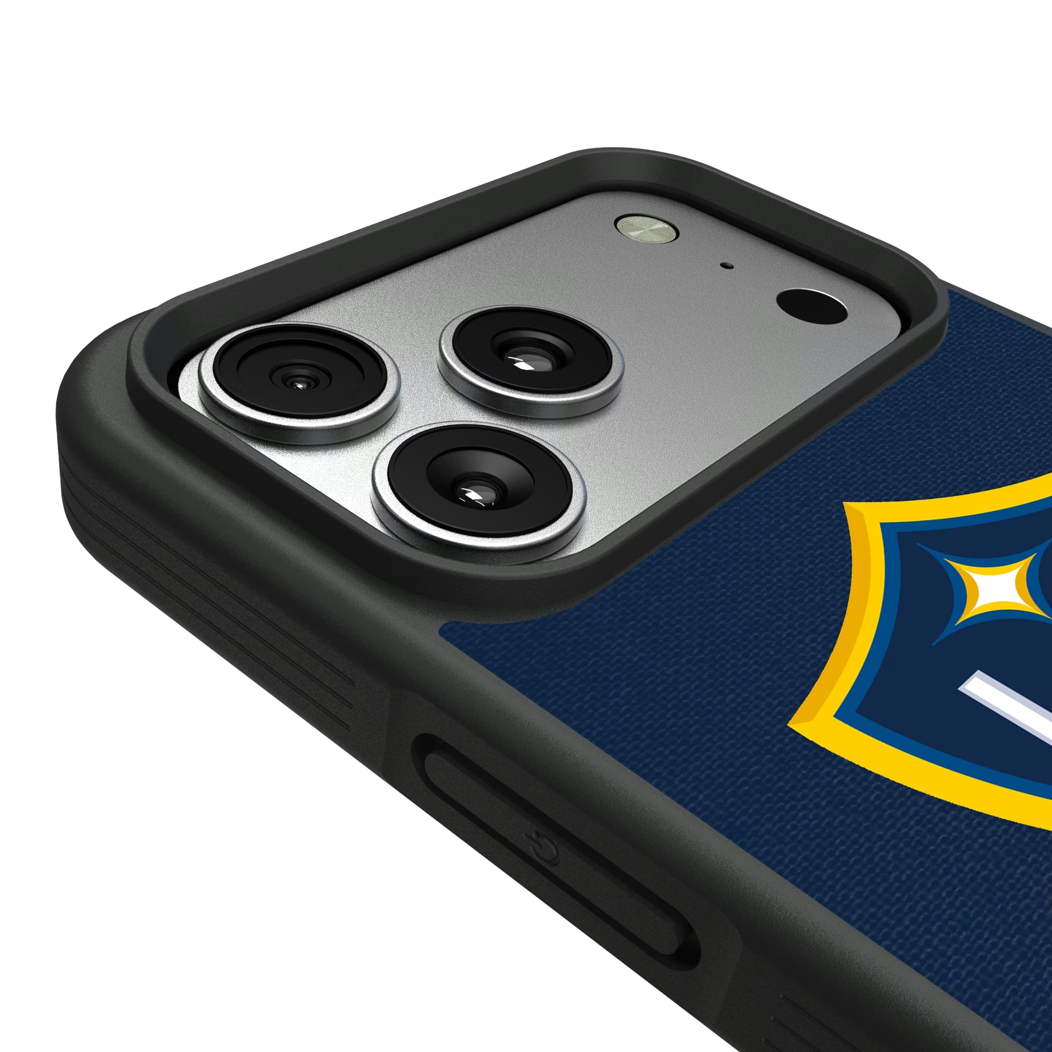 LA Galaxy Endzone Solid iPhone Bump Phone Case for Apple iPhone - Detail#Device_iPhone 17 Pro Max