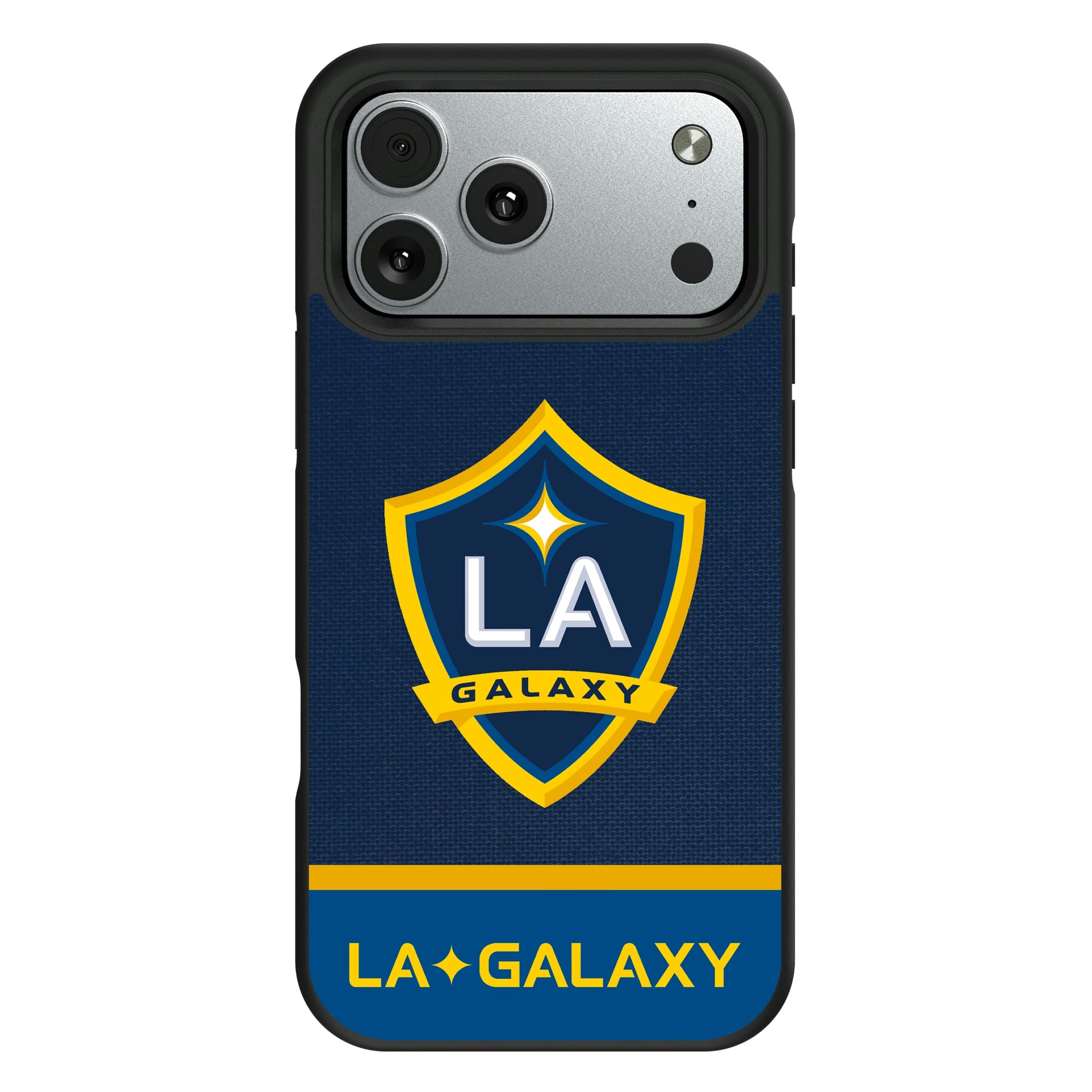 LA Galaxy Endzone Solid iPhone Bump Phone Case for Apple iPhone#Device_iPhone 17 Pro Max