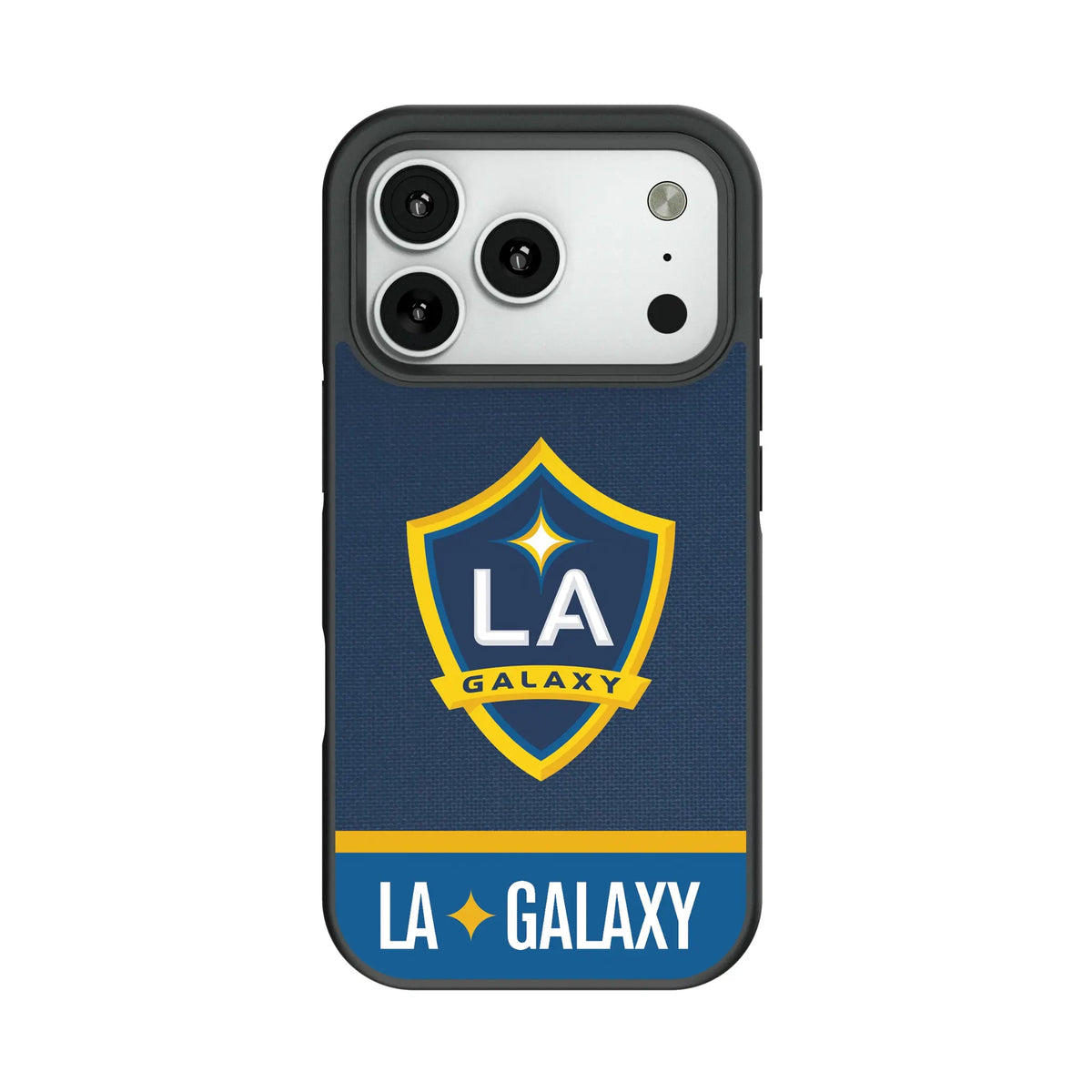 LA Galaxy Endzone Solid Bump Phone Case for Apple iPhone