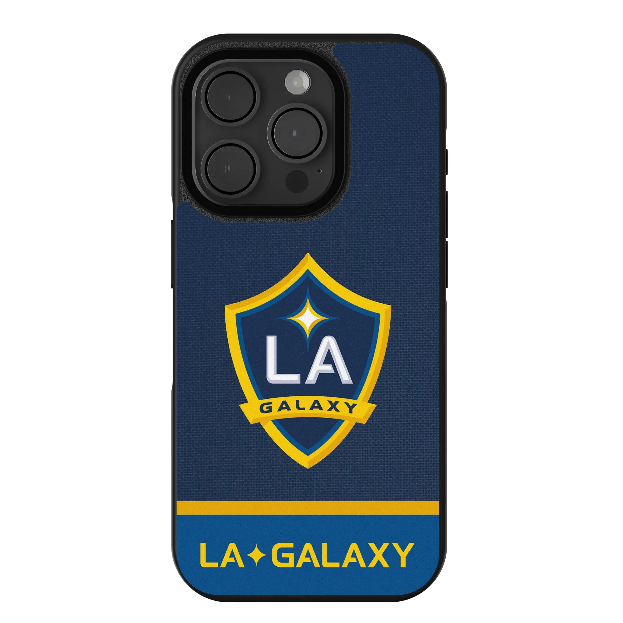 LA Galaxy Endzone Solid iPhone Bump Phone Case for Apple iPhone