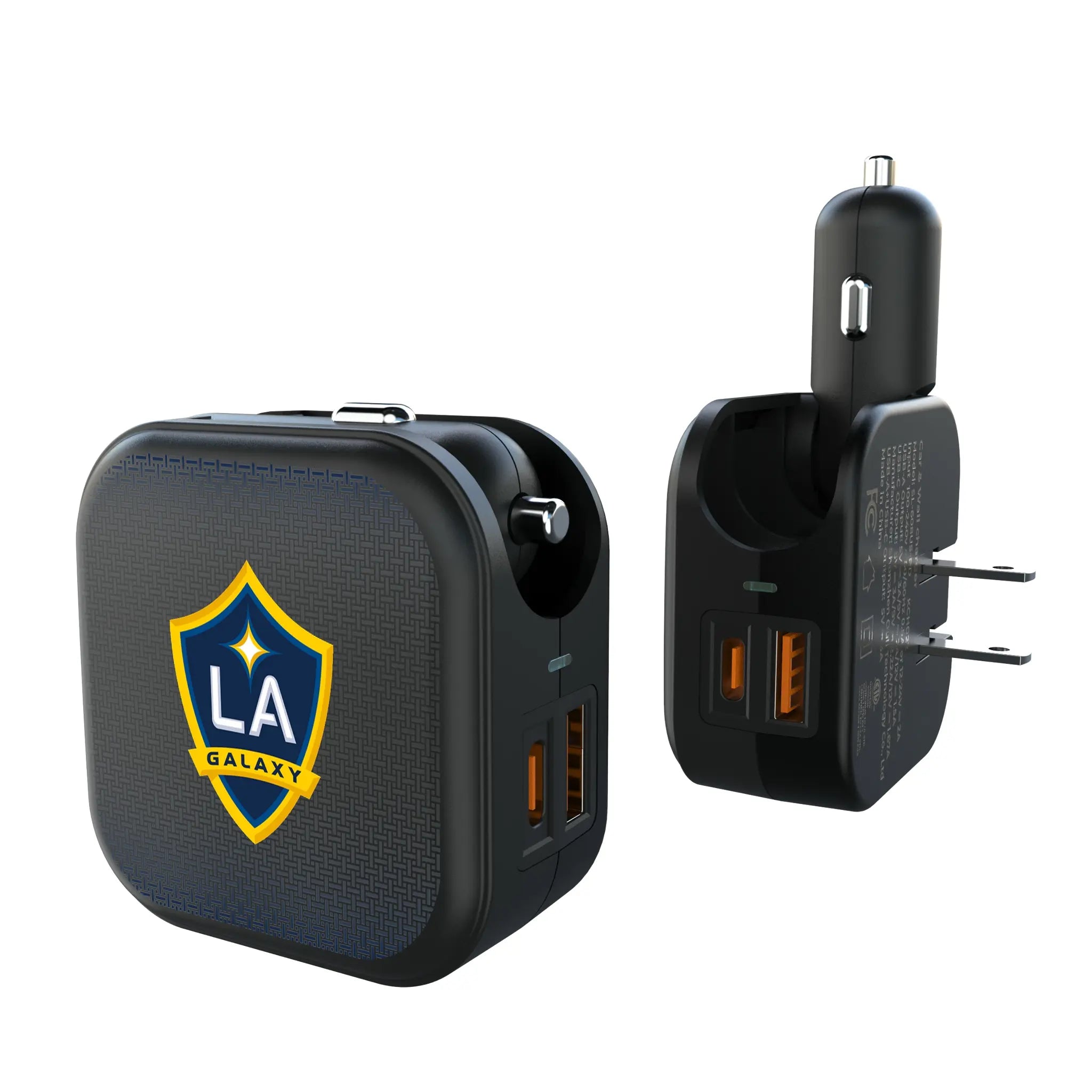 LA Galaxy Linen 2 in 1 USB A/C Charger