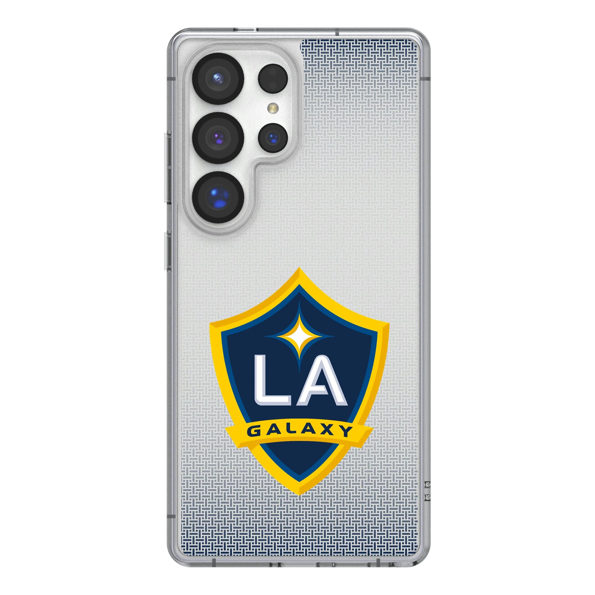 LA Galaxy Linen Galaxy Clear Phone Case for Samsung Galaxy