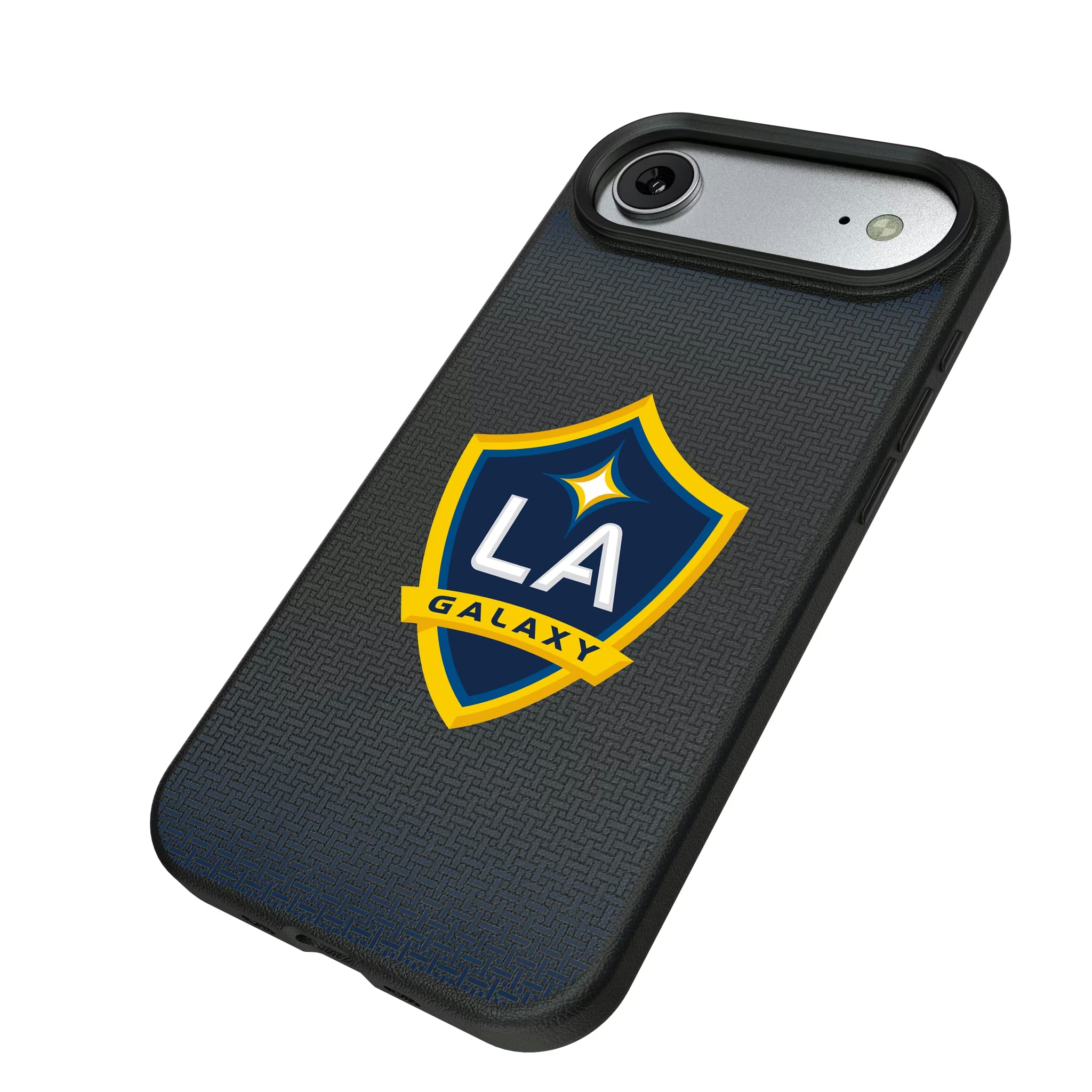 LA Galaxy Linen iPhone MagSafe Compatible Phone Case for Apple iPhone - Isometric View#Device_iPhone Air
