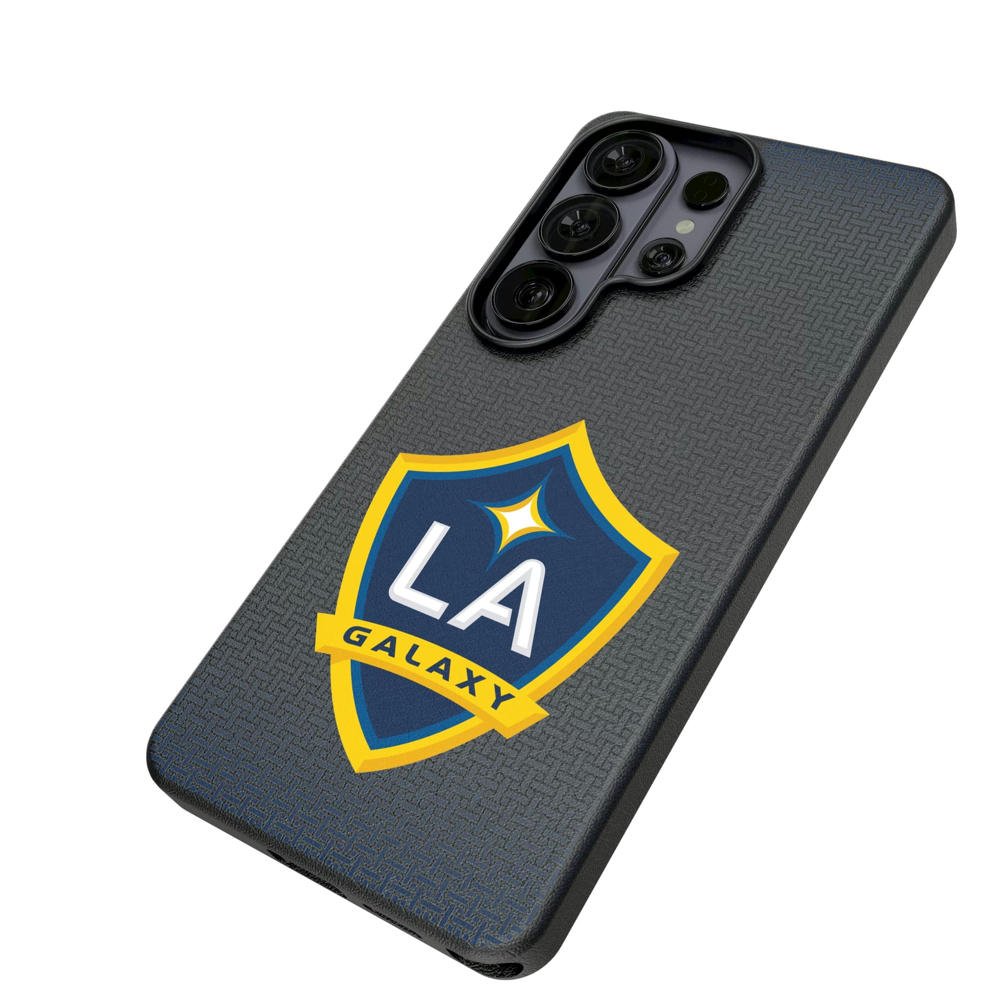 LA Galaxy Linen Galaxy MagSafe Compatible Phone Case for Samsung Galaxy - Isometric View