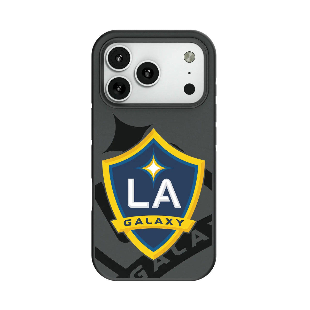 LA Galaxy Monocolor Tilt Bump Phone Case for Apple iPhone