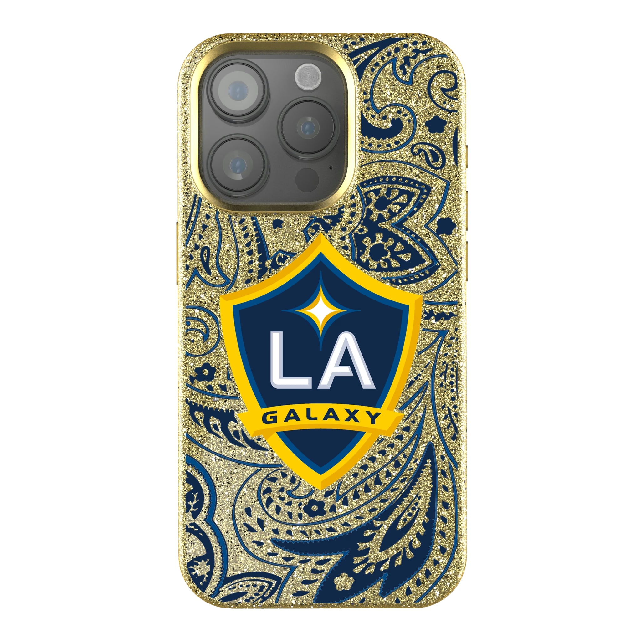 LA Galaxy Paisley iPhone Bling Phone Case for Apple iPhone