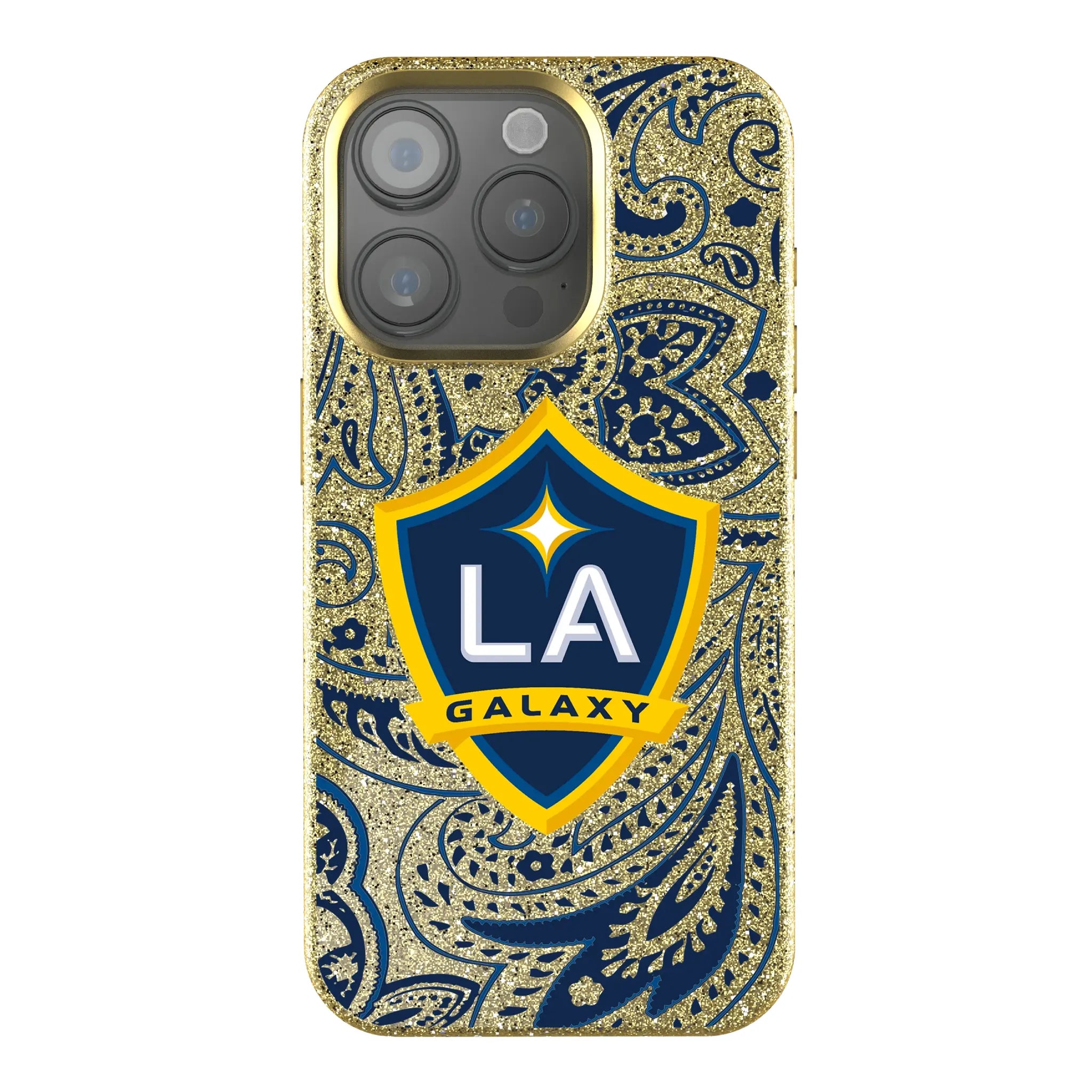 LA Galaxy Paisley iPhone Bling Phone Case for Apple iPhone