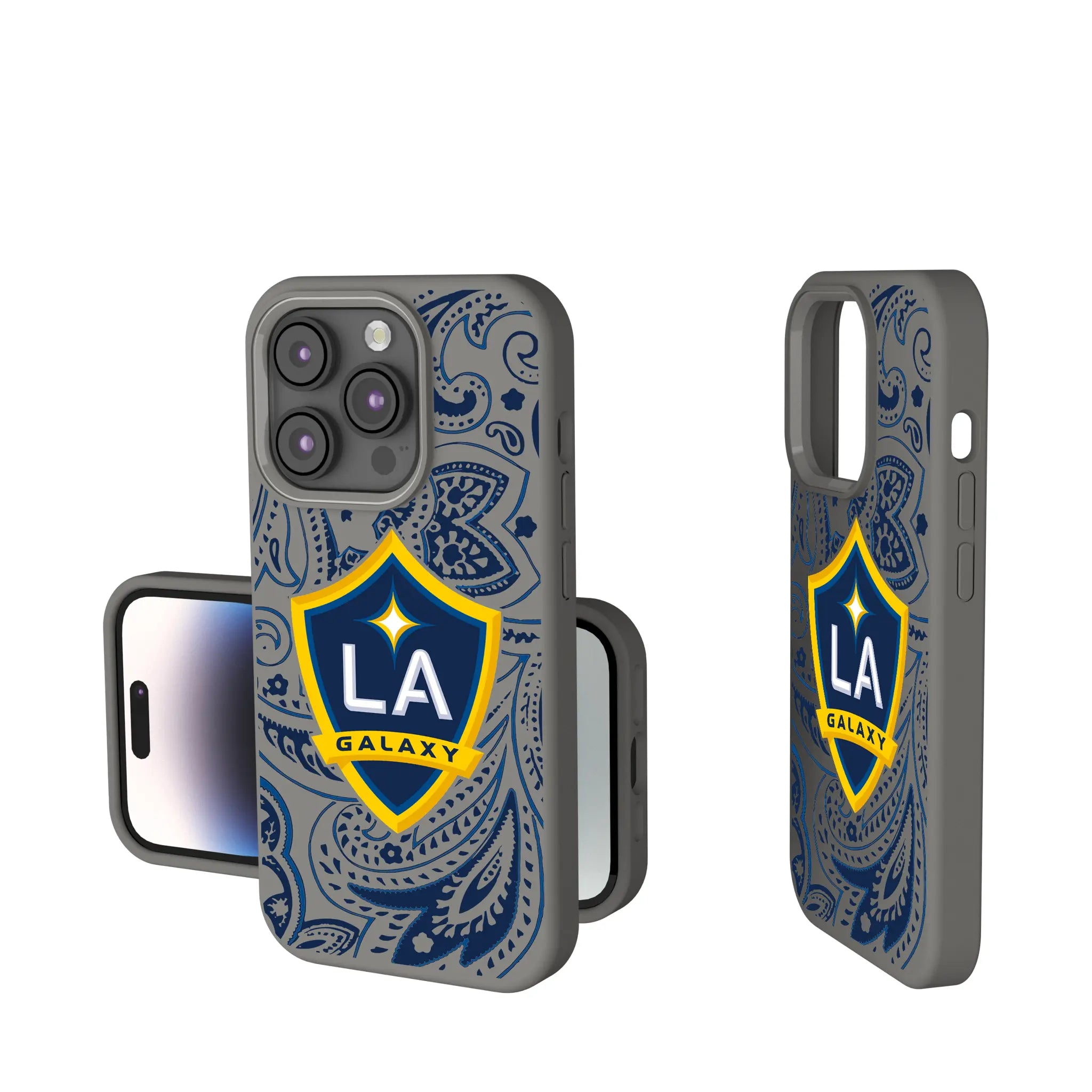 LA Galaxy Paisley iPhone Soft Touch Phone Case for Apple iPhone