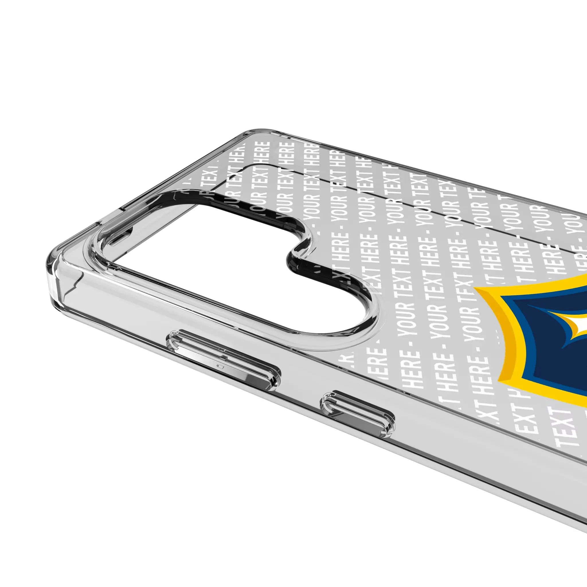 LA Galaxy Personalized EndZone Plus Galaxy Clear Phone Case for Samsung Galaxy - Detail