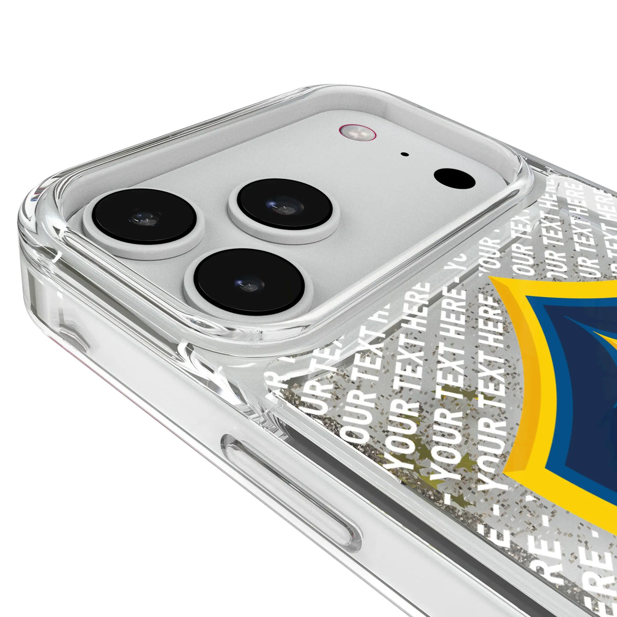 LA Galaxy Personalized EndZone Plus iPhone Glitter Phone Case for Apple iPhone - Detail#Device_iPhone 18 Pro Max