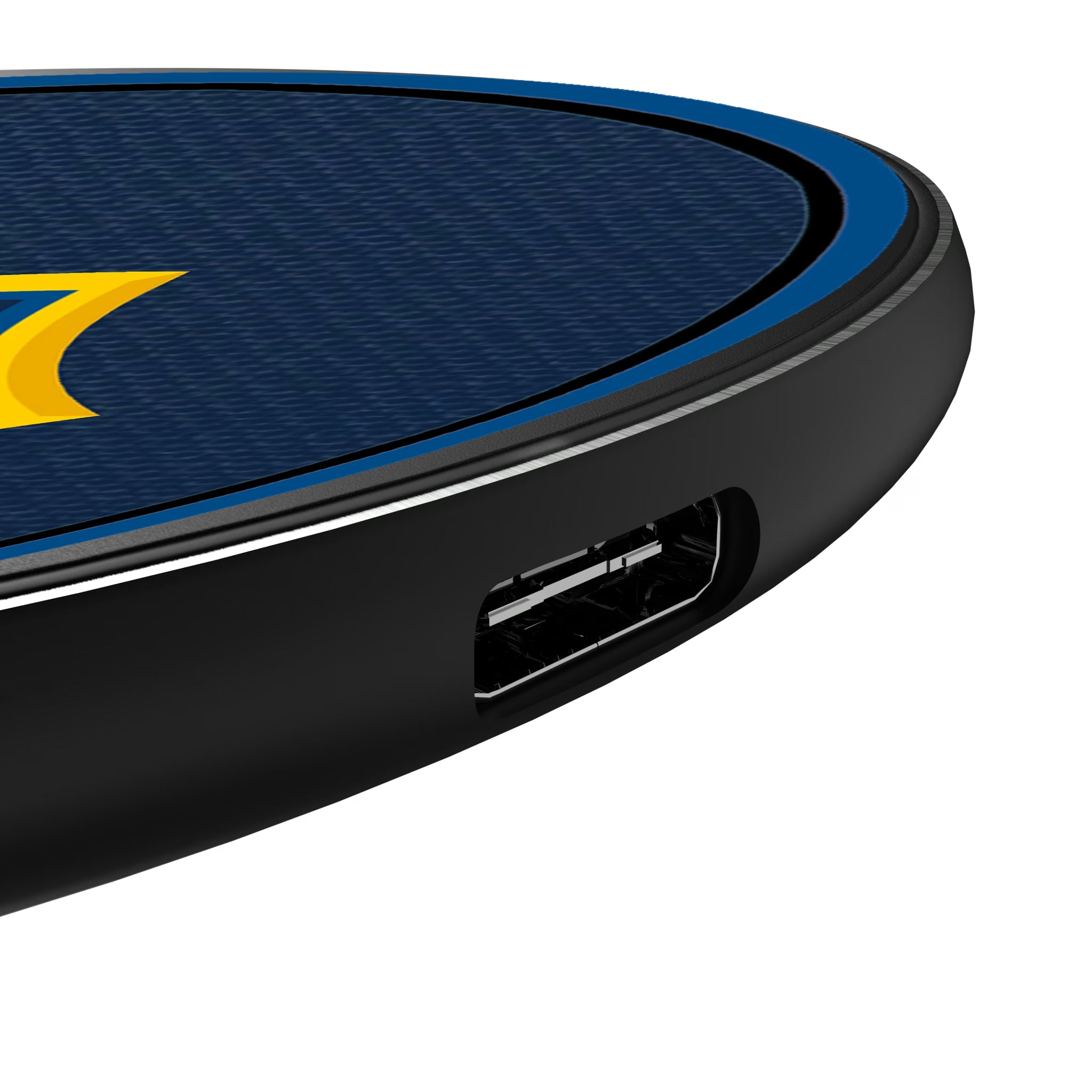 LA Galaxy Personalized Endzone Solid 15-Watt Wireless Charger - Detail