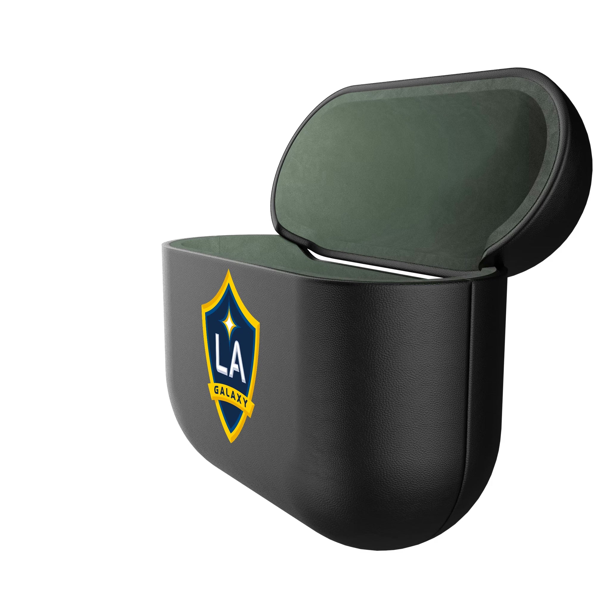 LA Galaxy Personalized Insignia AirPods AirPod Case Cover - Isometric View#Device_AirPods 3rd Gen