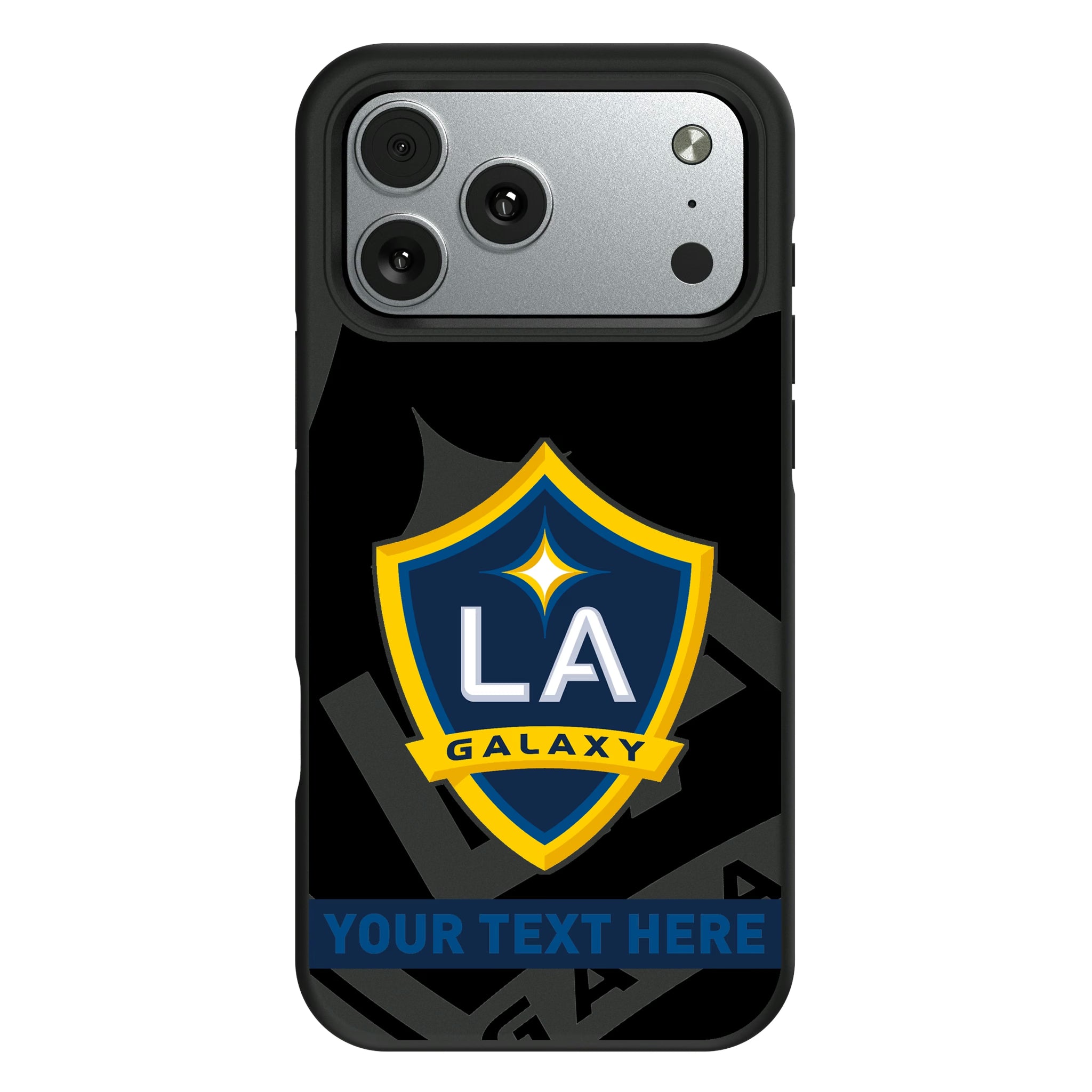 LA Galaxy Personalized Tilt iPhone Bump Phone Case for Apple iPhone#Device_iPhone 17 Pro Max