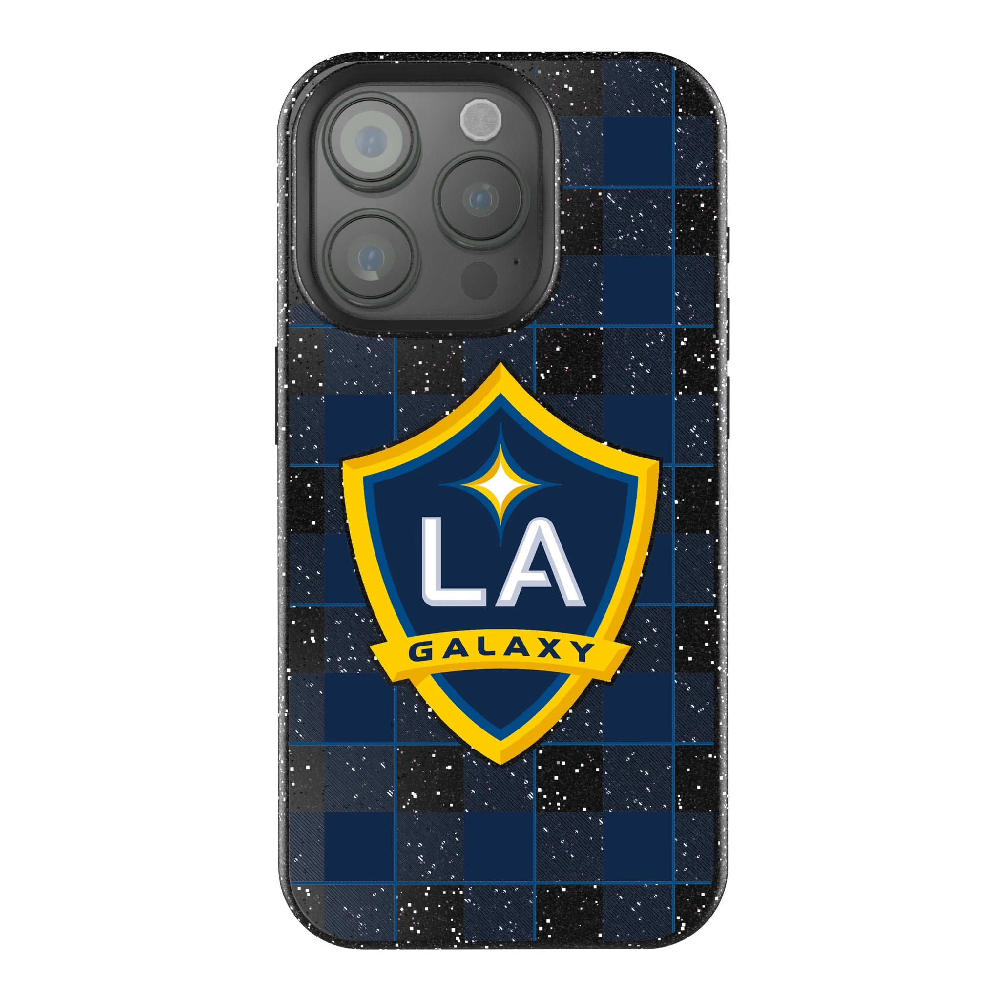 LA Galaxy Plaid iPhone Bling Phone Case for Apple iPhone