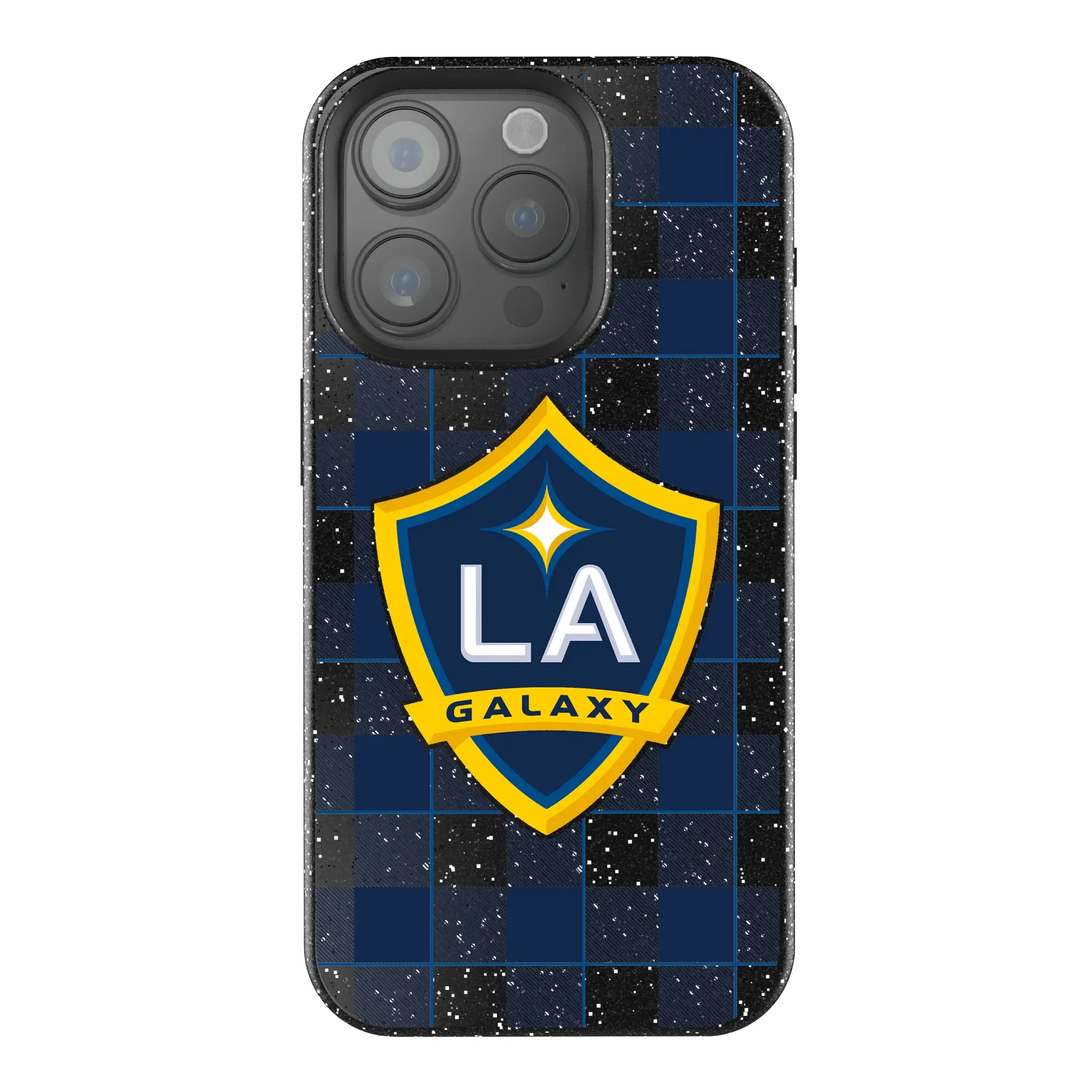 LA Galaxy Plaid iPhone Bling Phone Case for Apple iPhone
