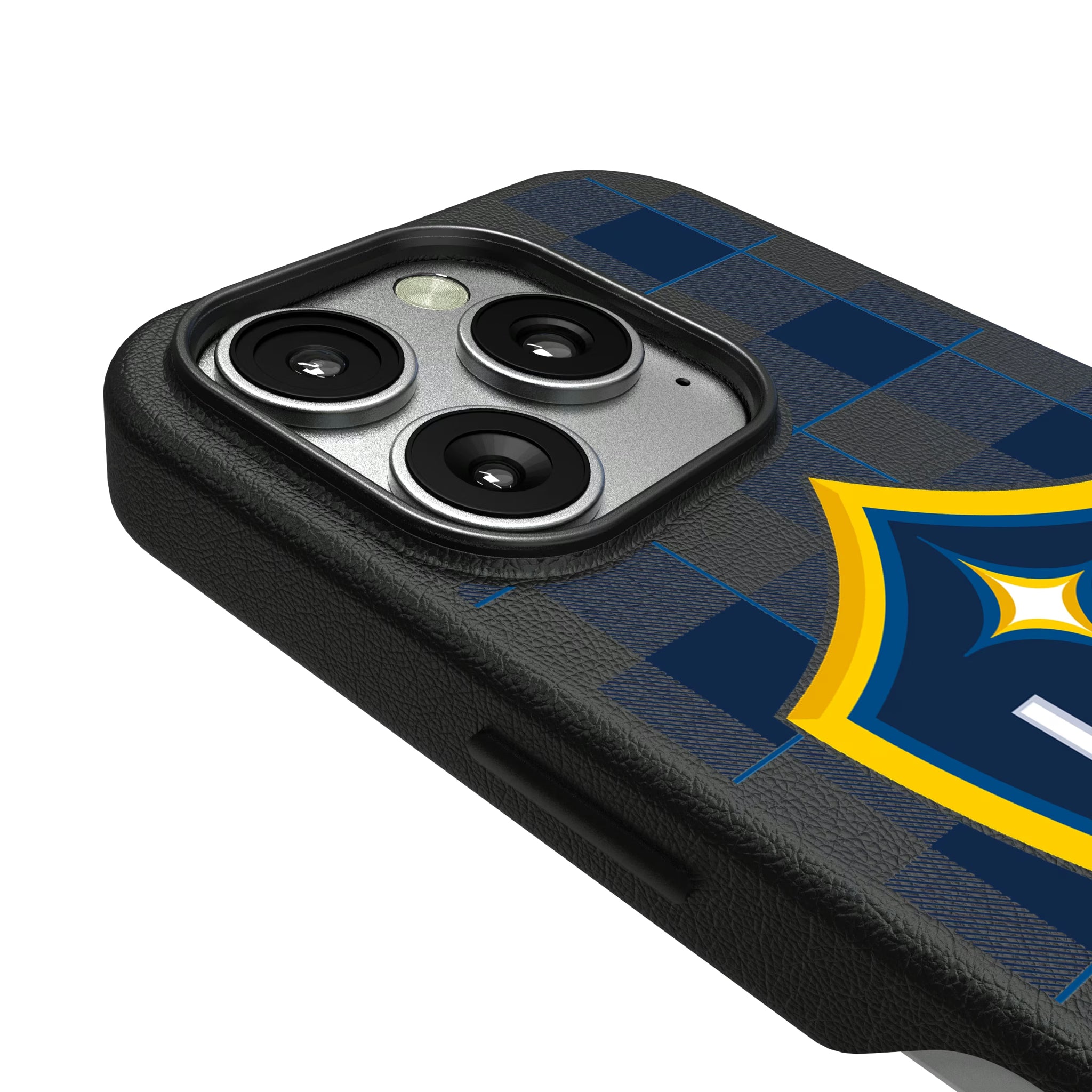 LA Galaxy Plaid iPhone MagSafe Compatible Phone Case for Apple iPhone - Detail