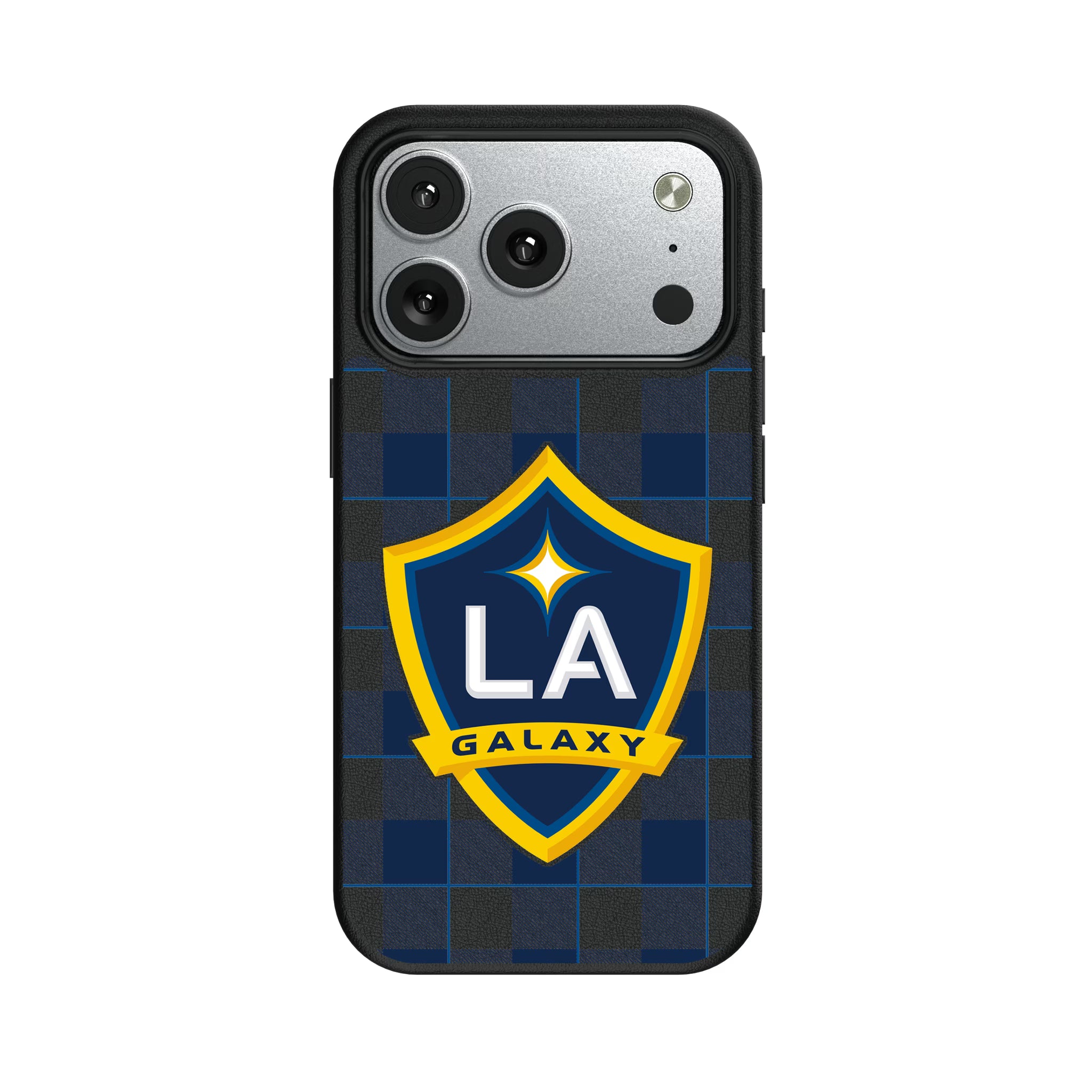 LA Galaxy Plaid iPhone MagSafe Compatible Phone Case for Apple iPhone#Device_iPhone 17 Pro