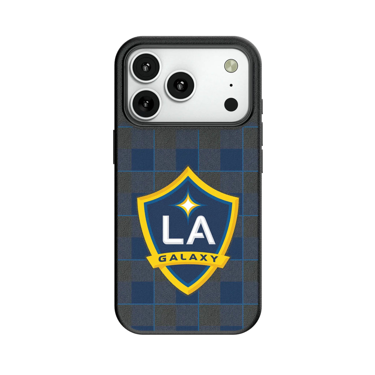 LA Galaxy Plaid MagSafe Compatible Phone Case for Apple iPhone