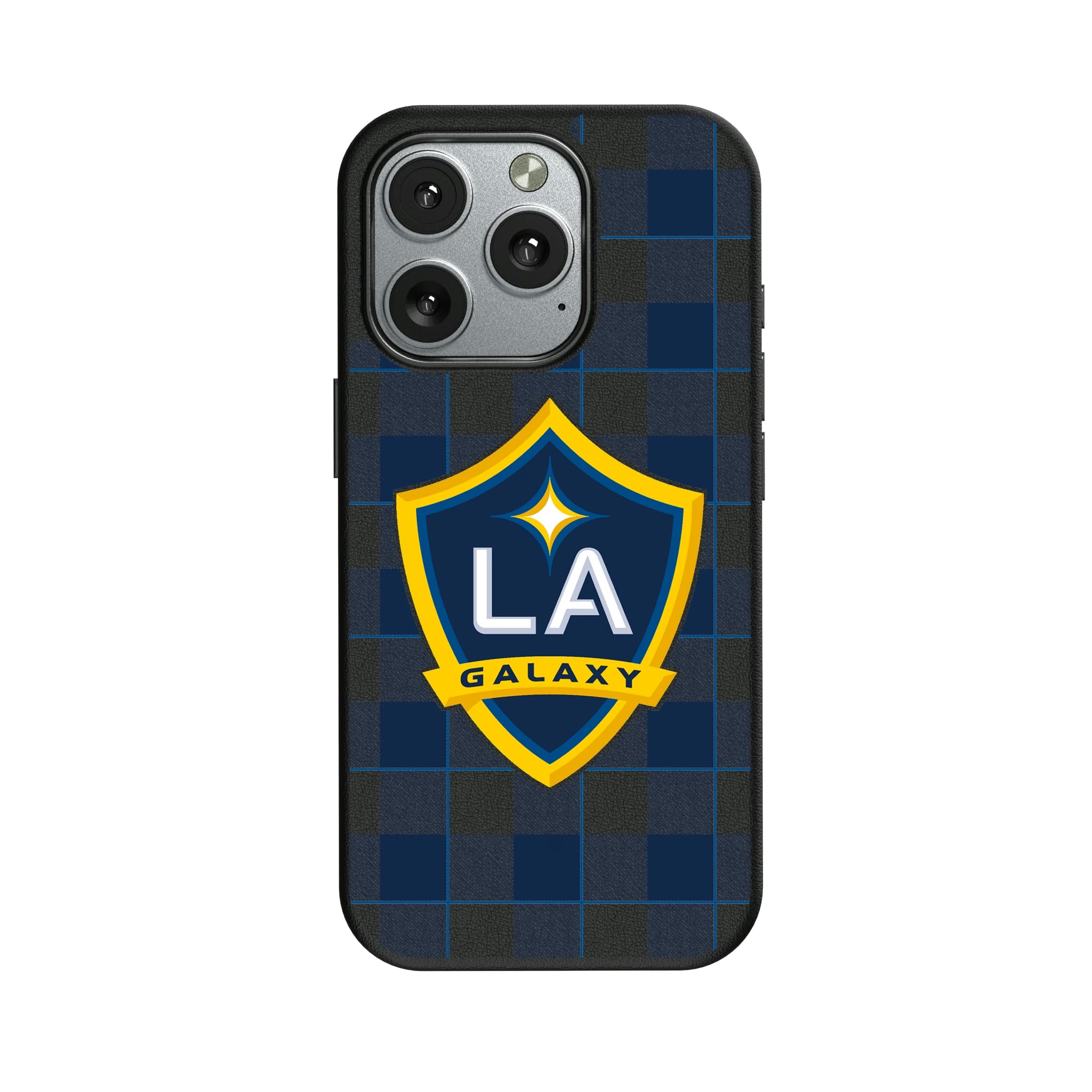 LA Galaxy Plaid iPhone MagSafe Compatible Phone Case for Apple iPhone