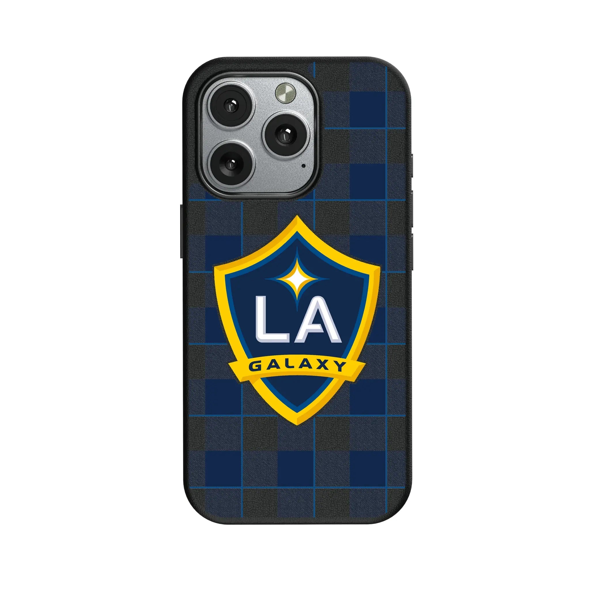 LA Galaxy Plaid iPhone MagSafe Compatible Phone Case for Apple iPhone