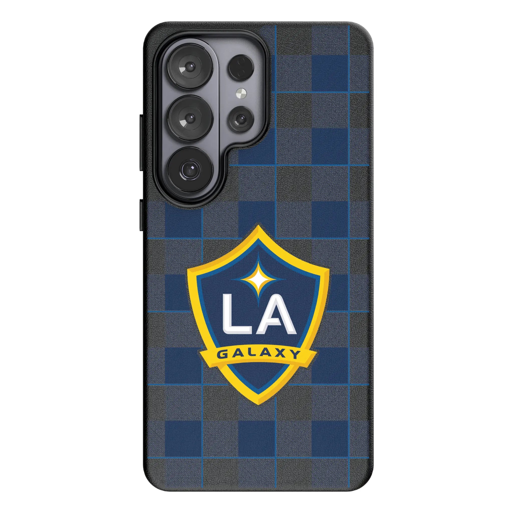 LA Galaxy Plaid Galaxy MagSafe Compatible Phone Case for Samsung Galaxy#Device_Galaxy S26 Ultra