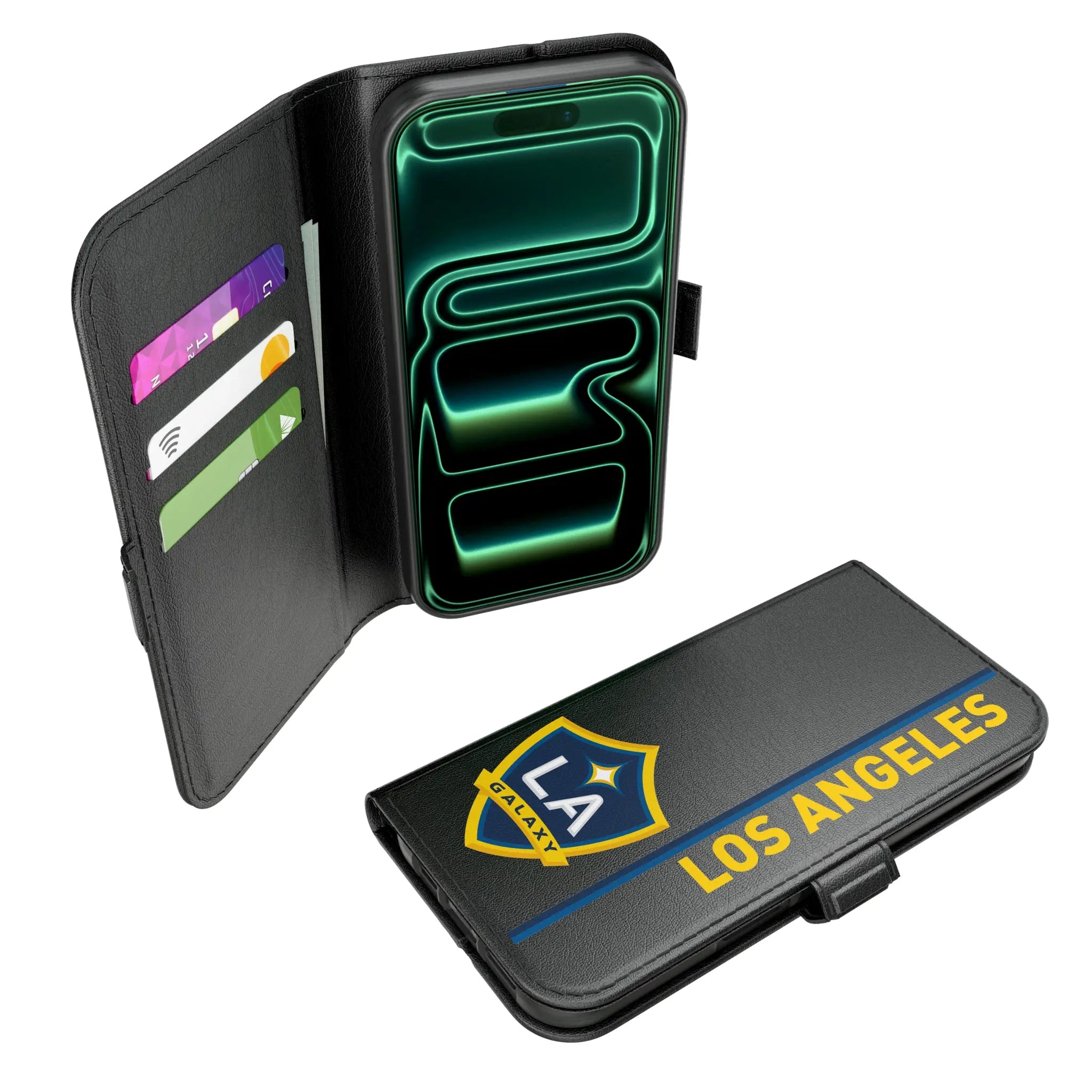 LA Galaxy Sidebar iPhone Folio Phone Case for Apple iPhone#Device_iPhone 17