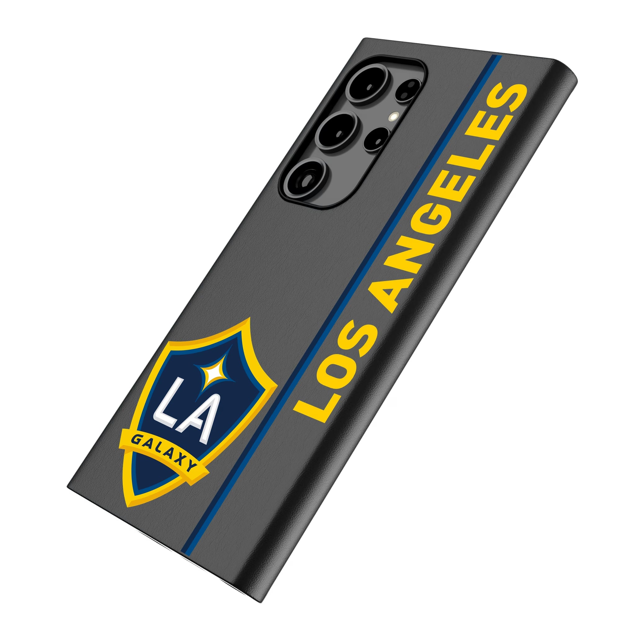 LA Galaxy Sidebar Galaxy MagSafe Compatible Phone Case for Samsung Galaxy - Isometric View