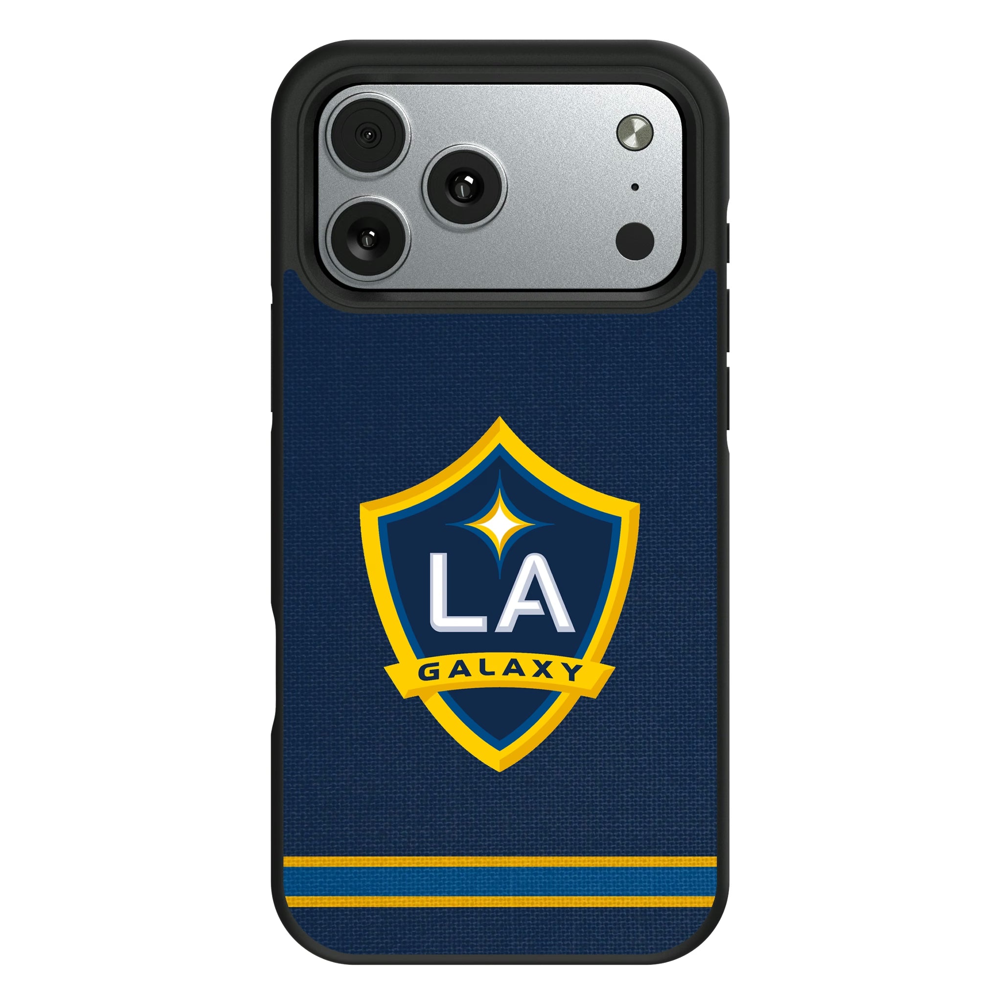 LA Galaxy Stripe iPhone Bump Phone Case for Apple iPhone#Device_iPhone 17 Pro Max