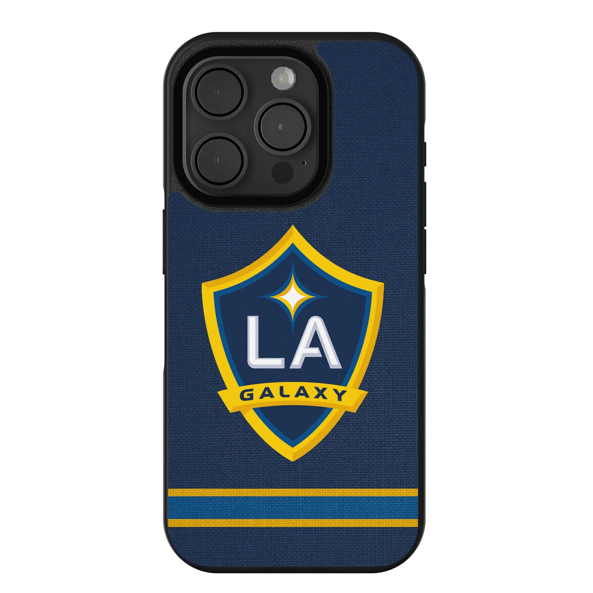 LA Galaxy Stripe iPhone Bump Phone Case for Apple iPhone